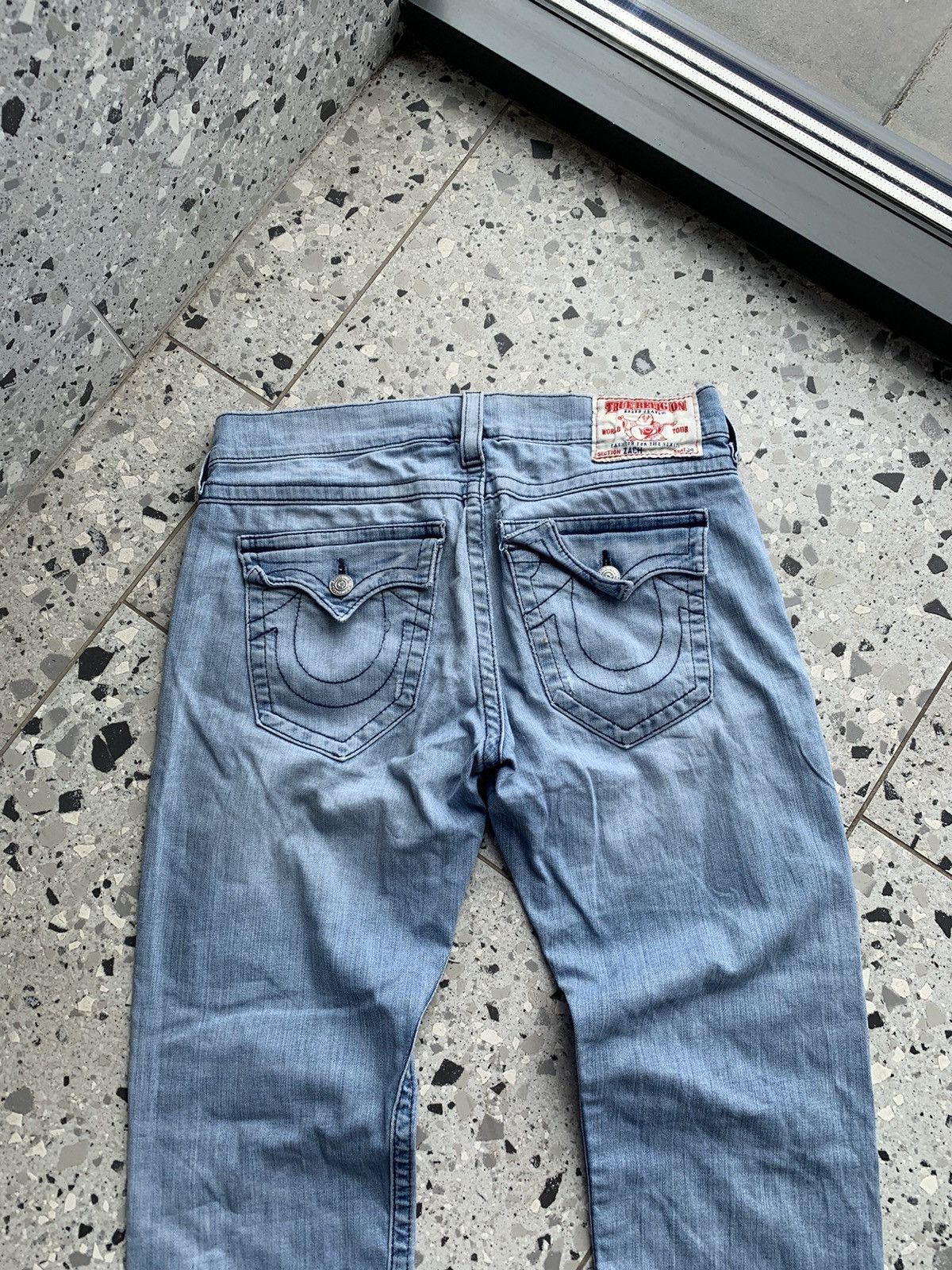 True Religion × Vintage True Religion Vintage Blue Denim Jeans Size US 32 / EU 48 - 1 Thumbnail