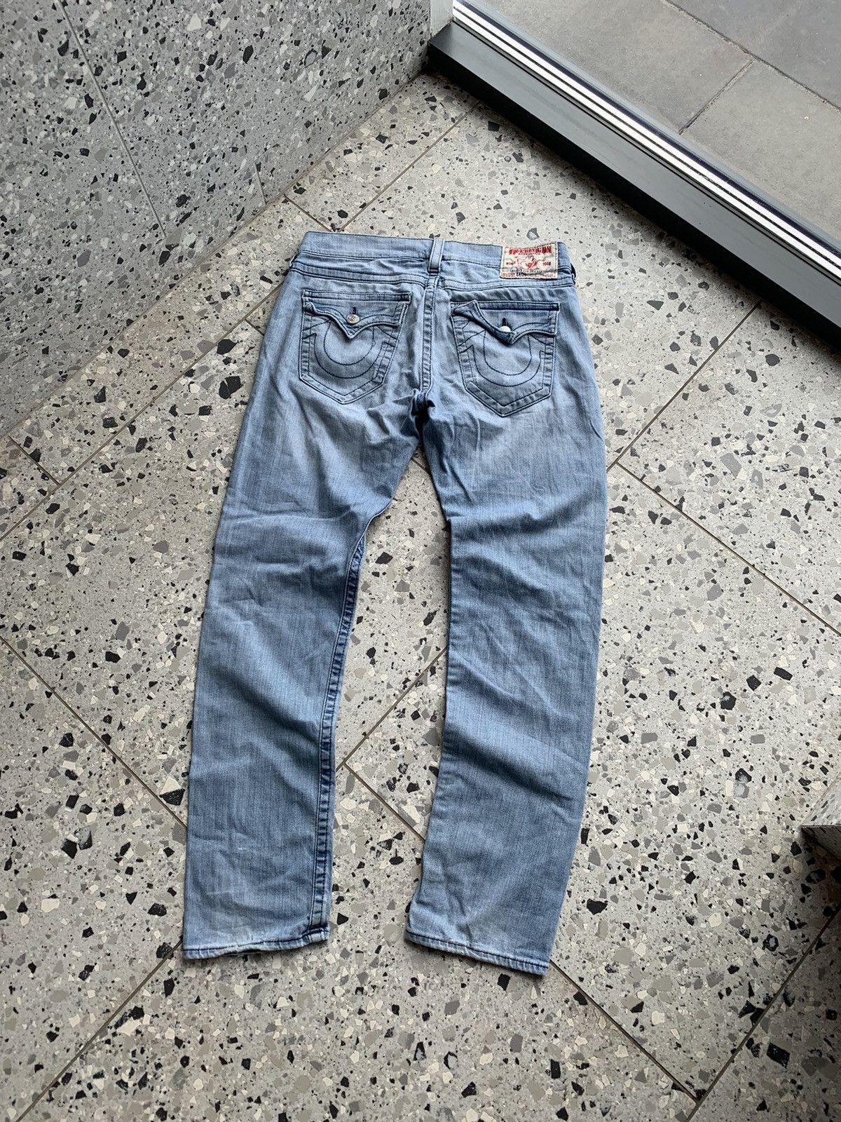 True Religion × Vintage True Religion Vintage Blue Denim Jeans Size US 32 / EU 48 - 3 Thumbnail