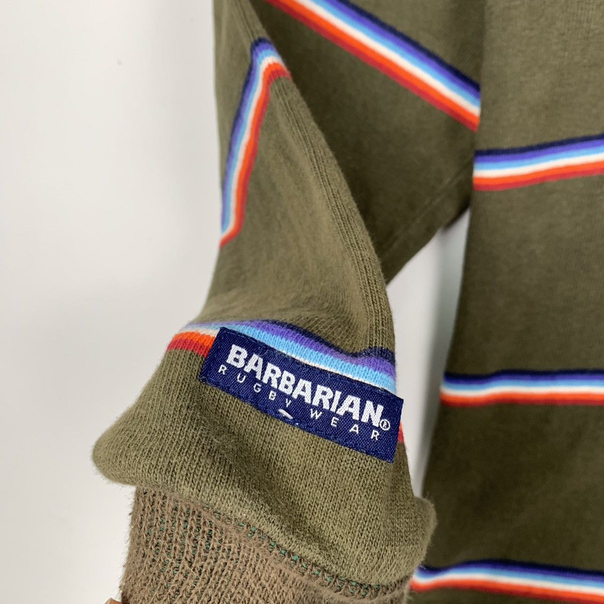 Barbarian × Vintage Vintage BARBARIAN RUGBY wear striped sweatshirt Size US M / EU 48-50 / 2 - 5 Thumbnail
