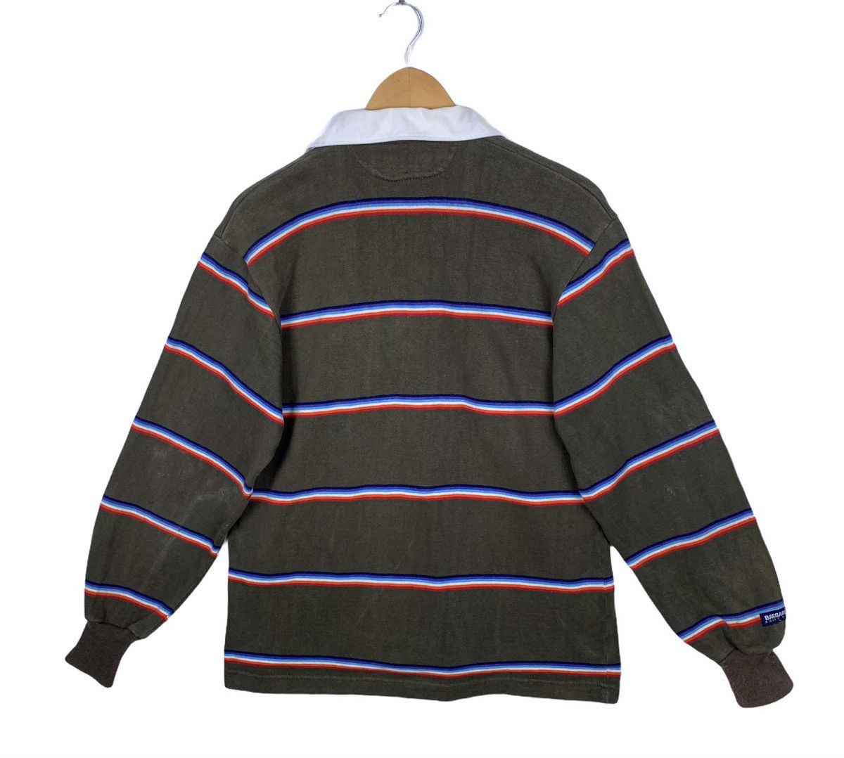 Barbarian × Vintage Vintage BARBARIAN RUGBY wear striped sweatshirt Size US M / EU 48-50 / 2 - 2 Thumbnail