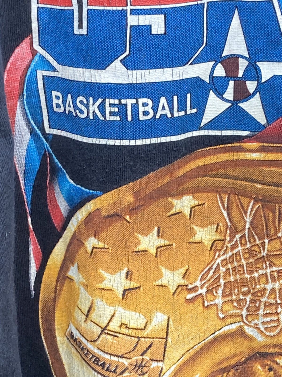Salem Sportswear Vintage rare 1992 USA Olympic Basketball shirt Size US XL / EU 56 / 4 - 10 Thumbnail