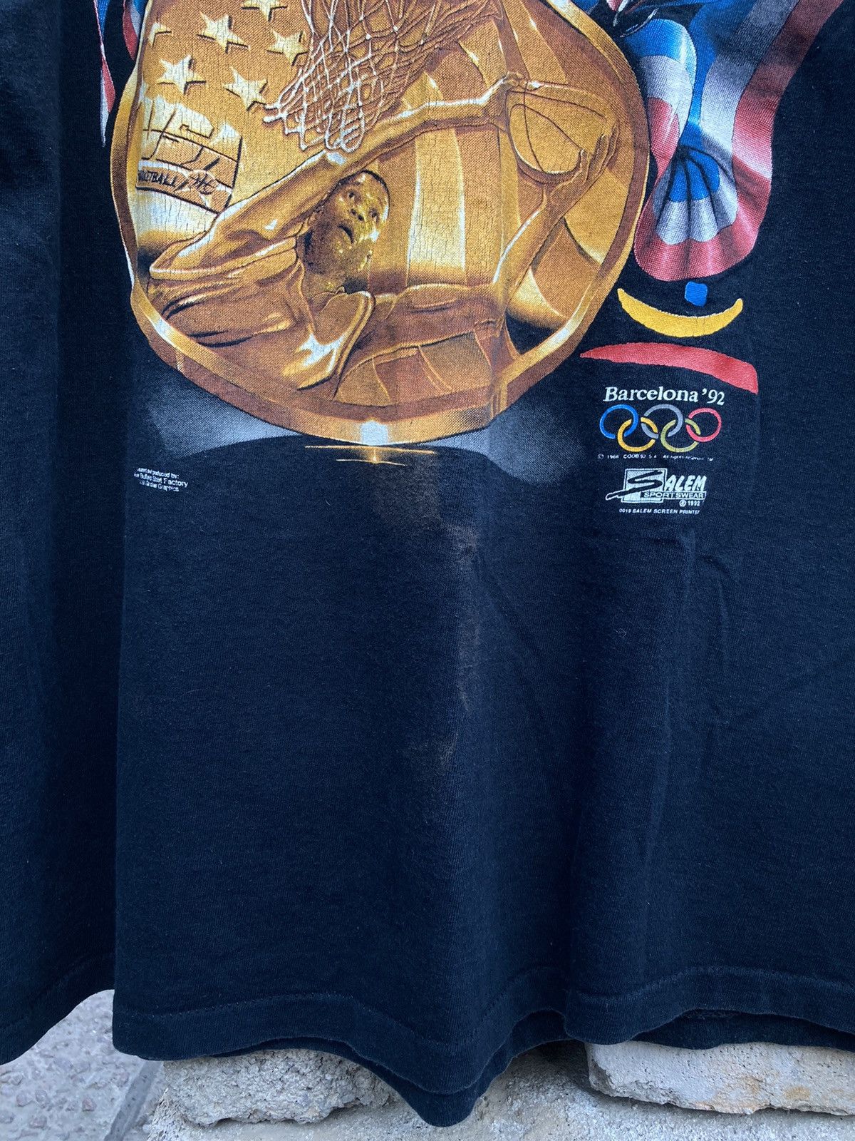 Salem Sportswear Vintage rare 1992 USA Olympic Basketball shirt Size US XL / EU 56 / 4 - 6 Thumbnail