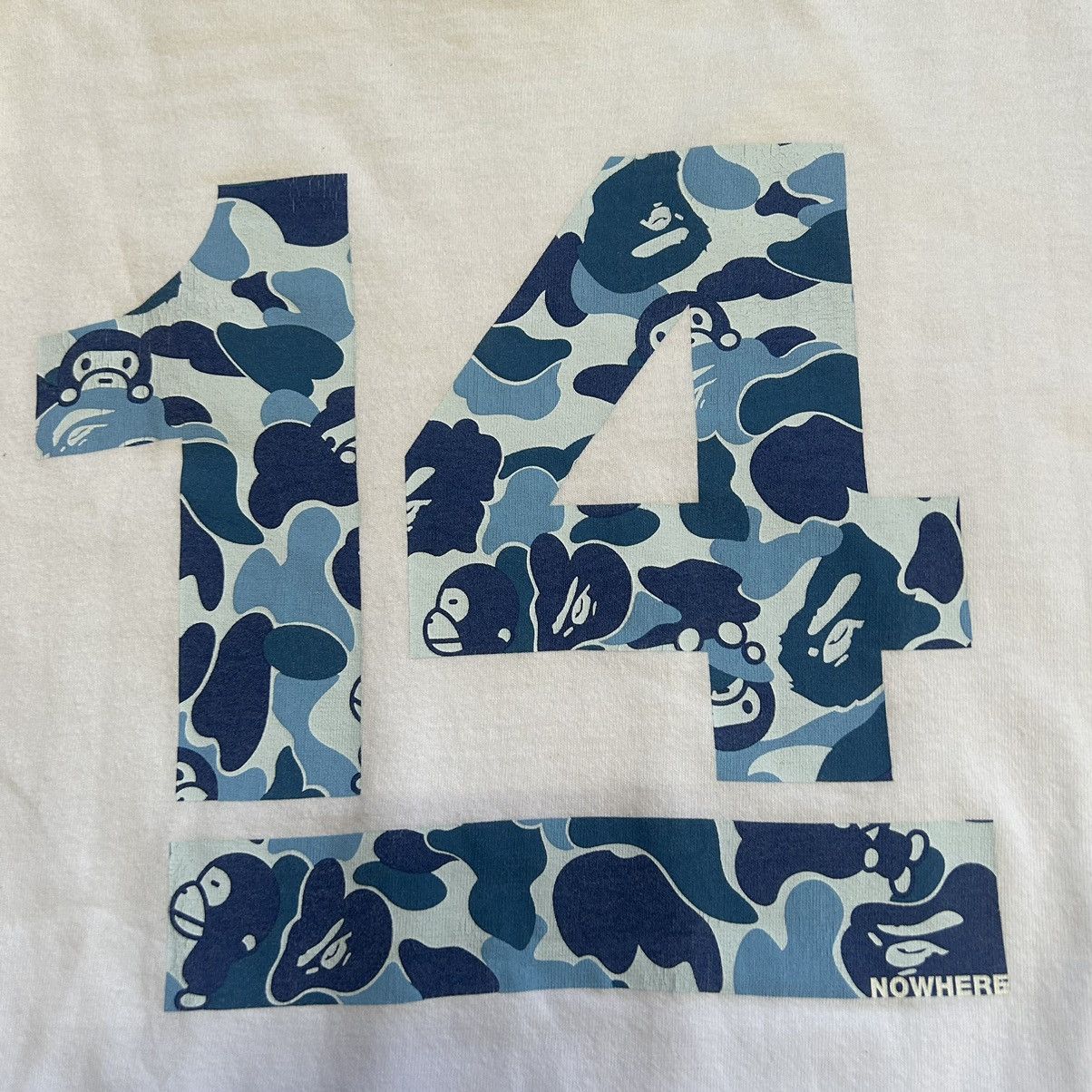 Bape 2006 Nowhere 14th Anniversary Tee Size US M / EU 48-50 / 2 - 2 Thumbnail