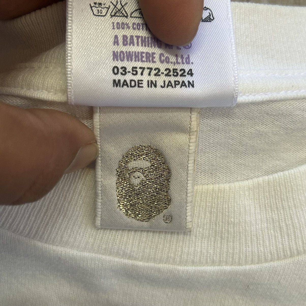 Bape 2006 Nowhere 14th Anniversary Tee Size US M / EU 48-50 / 2 - 6 Thumbnail