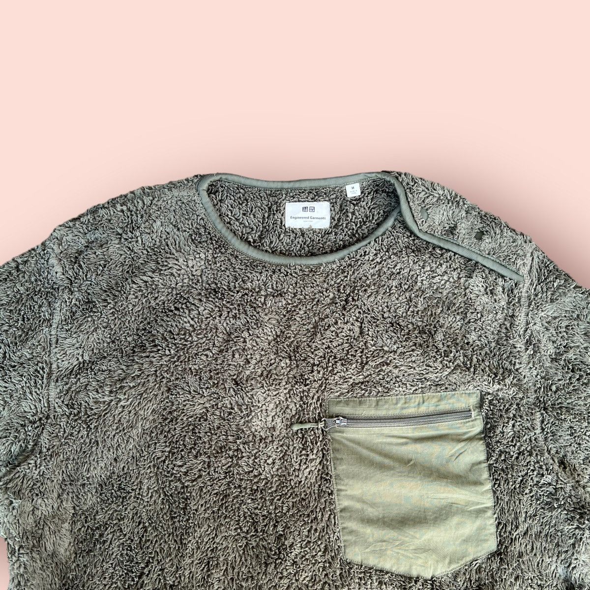 Engineered Garments ENGINEERED GARMENTS X UNIQLO PILE FLEECE PULLOVER SWEATER Size US M / EU 48-50 / 2 - 8 Thumbnail