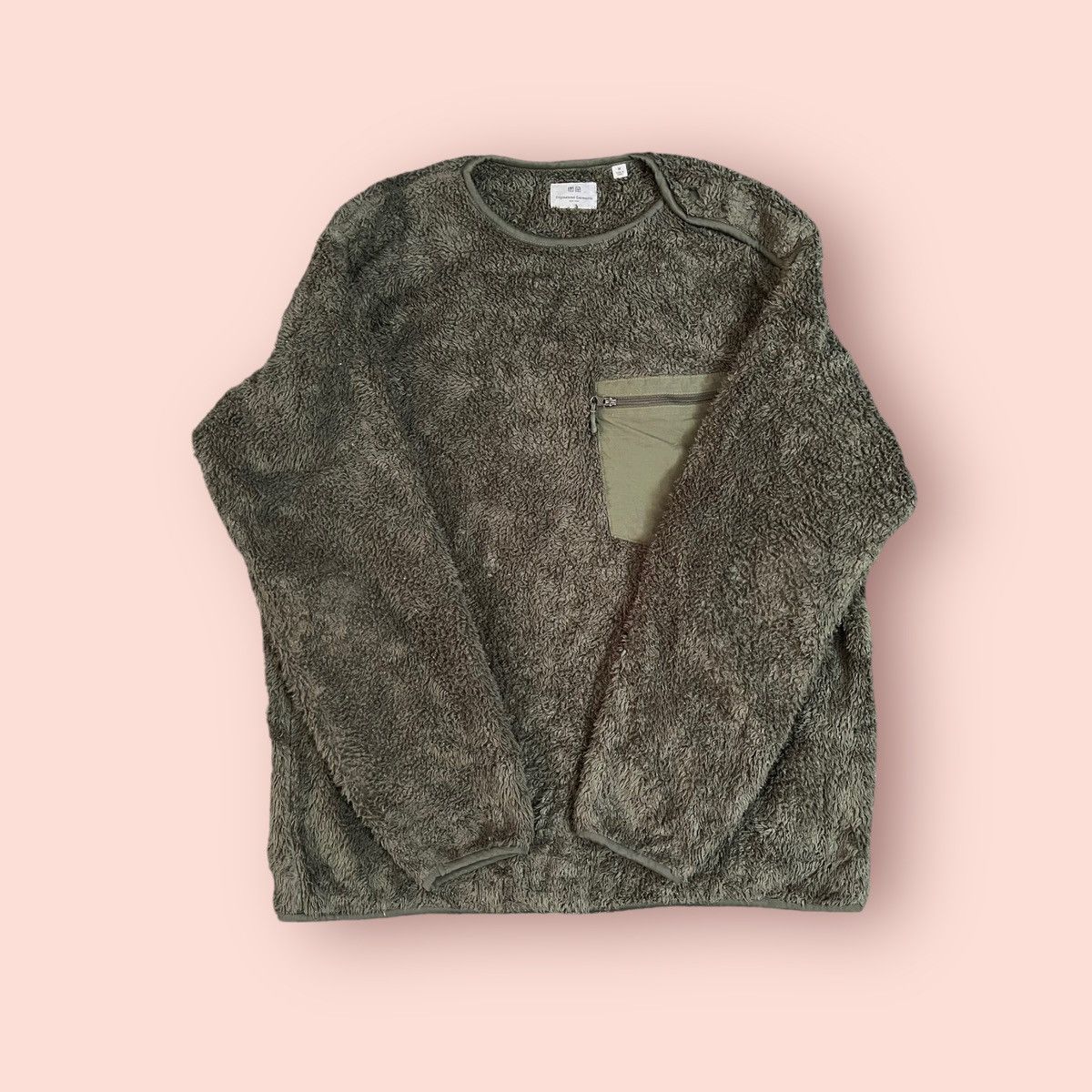 Engineered Garments ENGINEERED GARMENTS X UNIQLO PILE FLEECE PULLOVER SWEATER Size US M / EU 48-50 / 2 - 3 Thumbnail