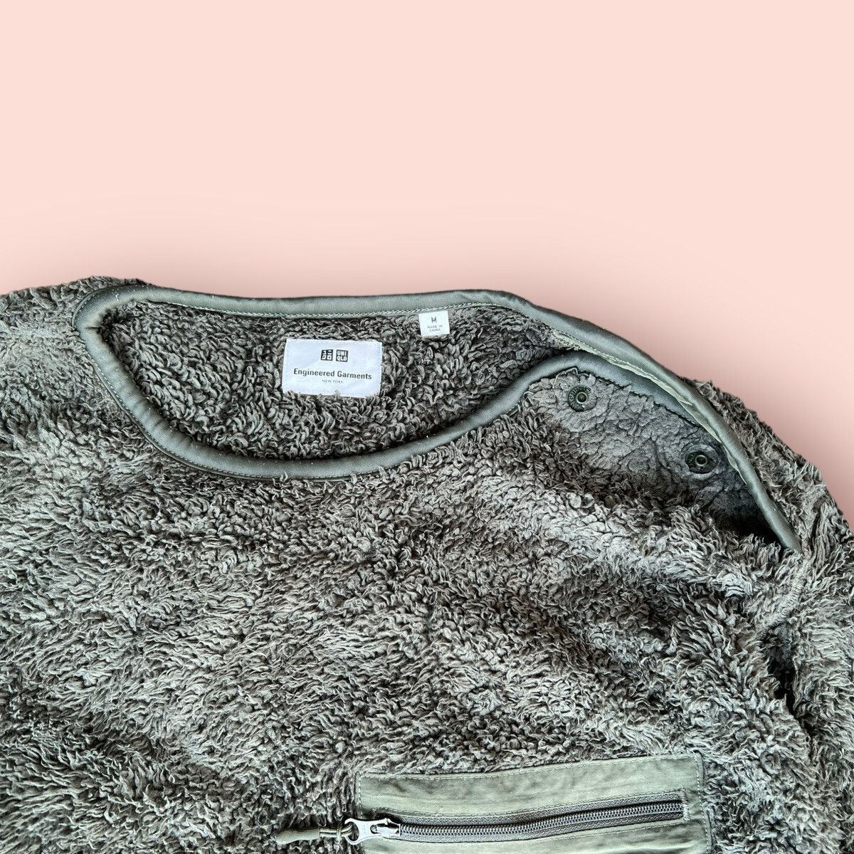 Engineered Garments ENGINEERED GARMENTS X UNIQLO PILE FLEECE PULLOVER SWEATER Size US M / EU 48-50 / 2 - 10 Thumbnail