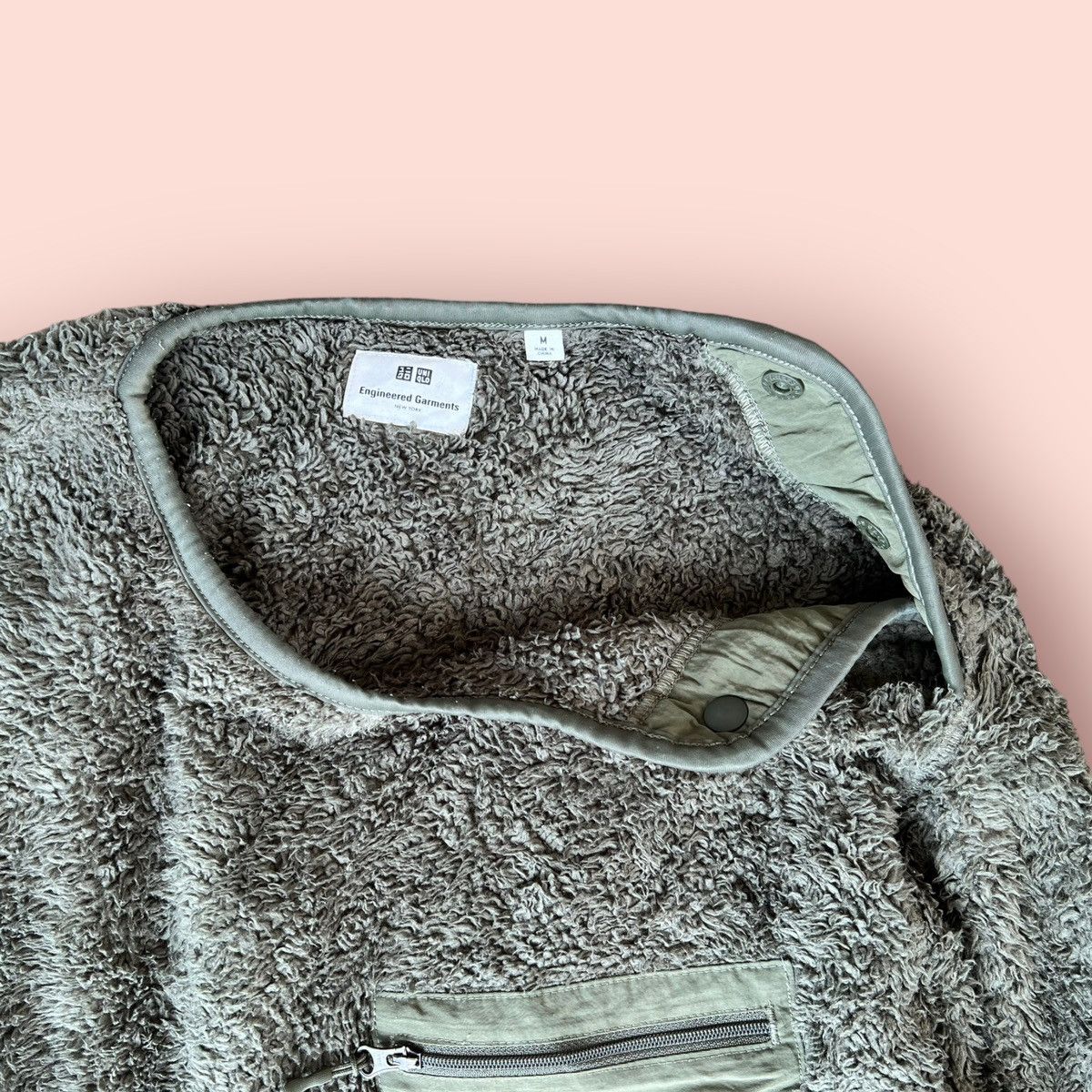 Engineered Garments ENGINEERED GARMENTS X UNIQLO PILE FLEECE PULLOVER SWEATER Size US M / EU 48-50 / 2 - 11 Thumbnail
