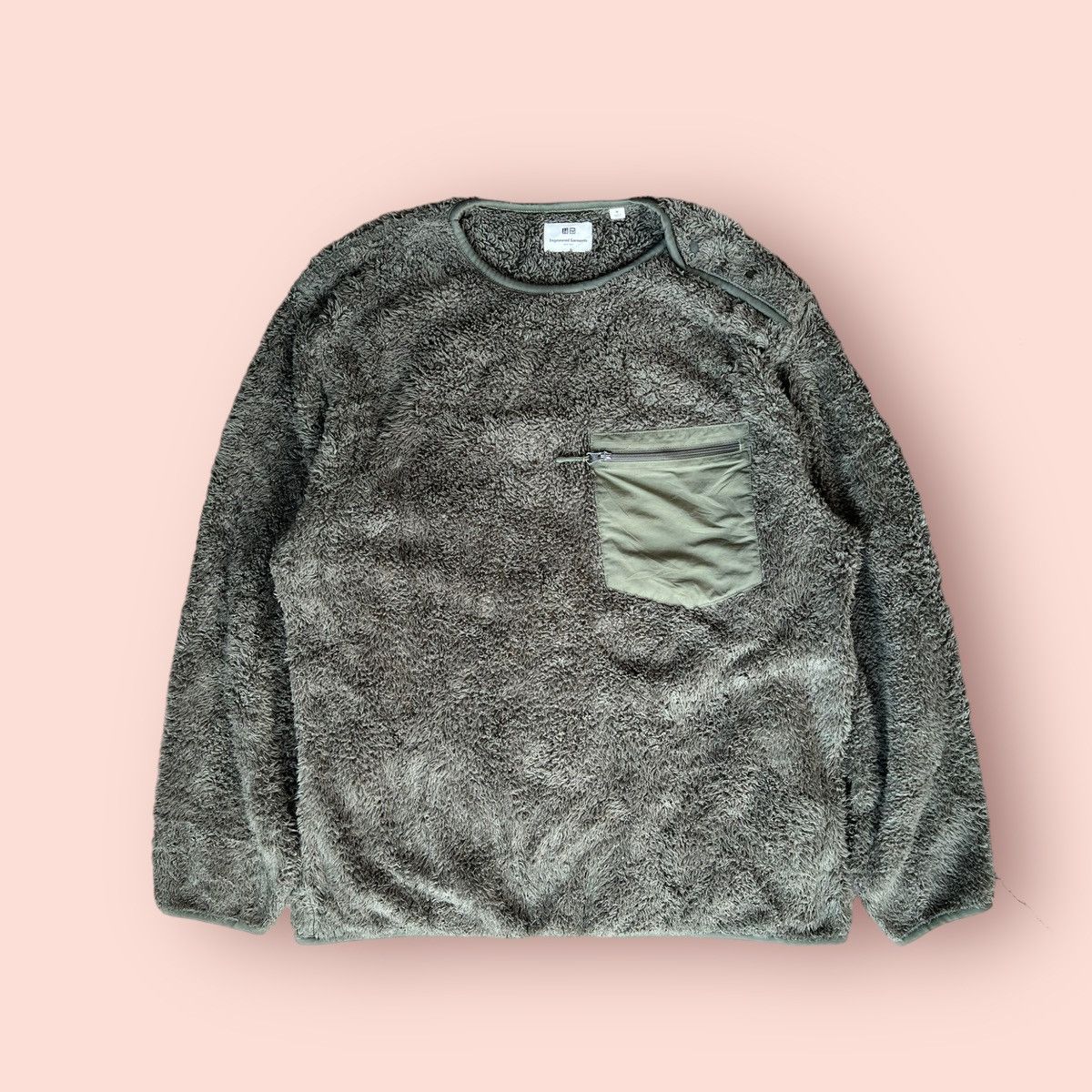 Engineered Garments ENGINEERED GARMENTS X UNIQLO PILE FLEECE PULLOVER SWEATER Size US M / EU 48-50 / 2 - 7 Thumbnail
