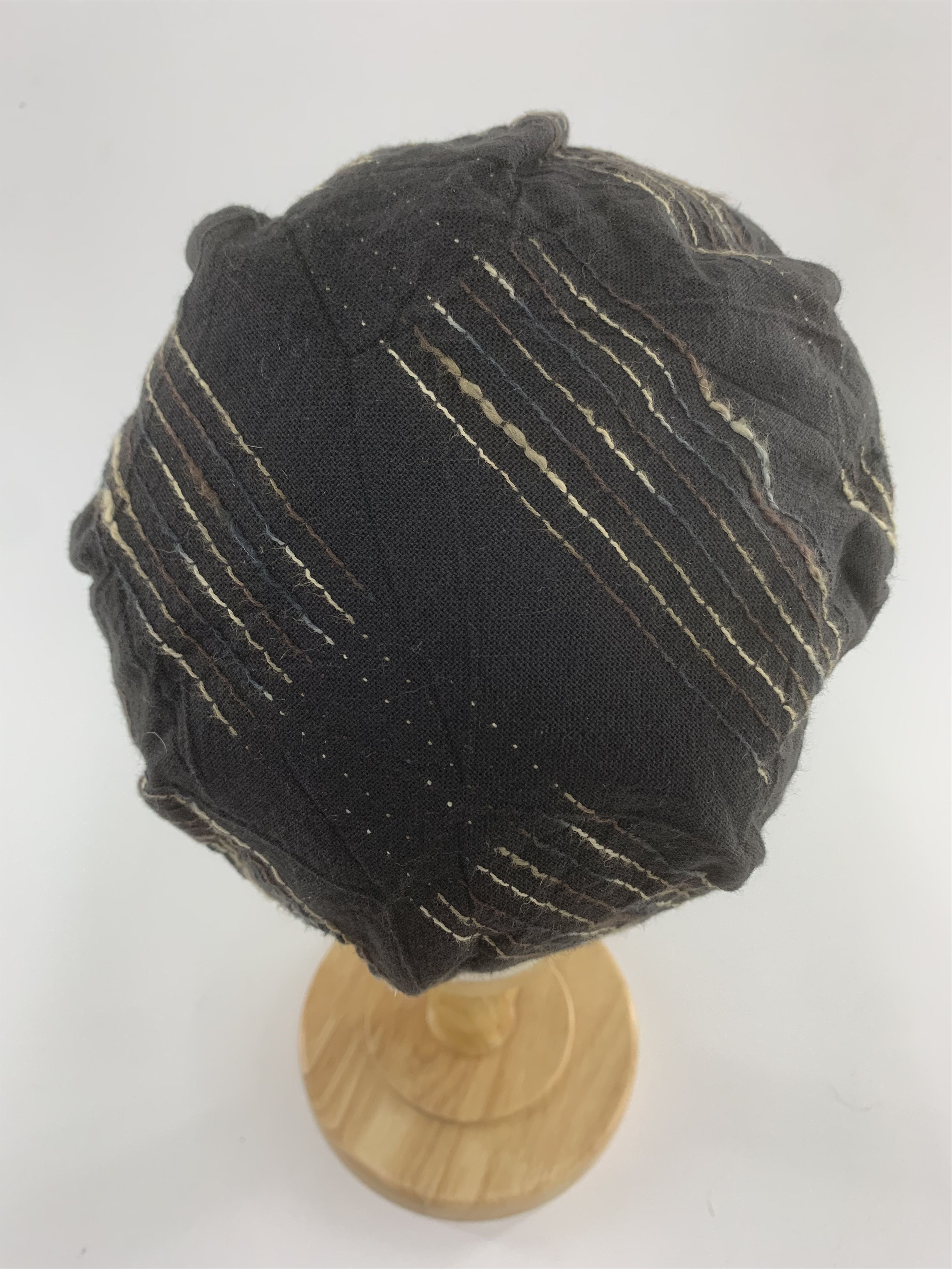 Japanese Brand Unbranded Boro Stitching Hat Size ONE SIZE - 5 Thumbnail