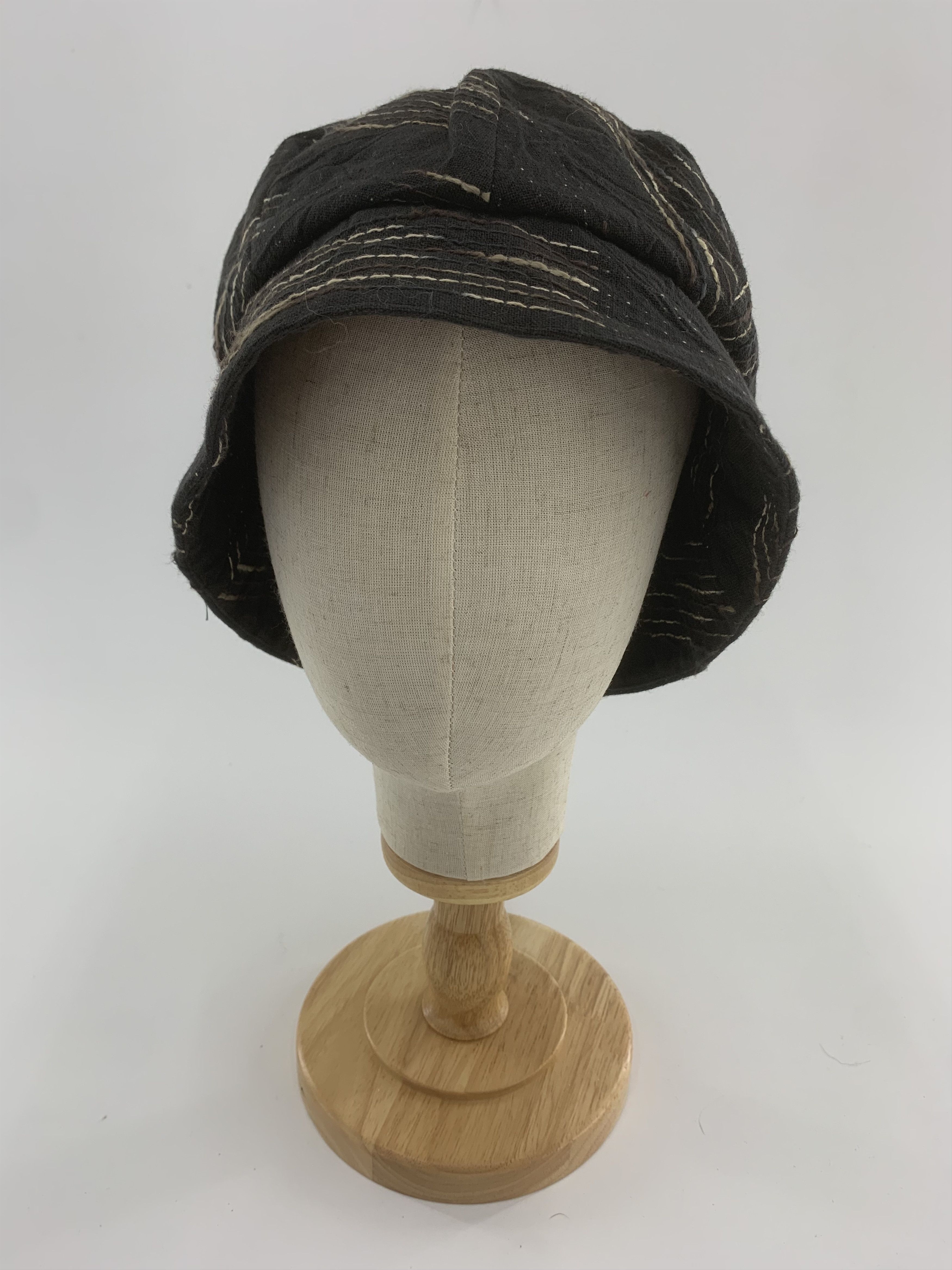 Japanese Brand Unbranded Boro Stitching Hat Size ONE SIZE - 2 Thumbnail