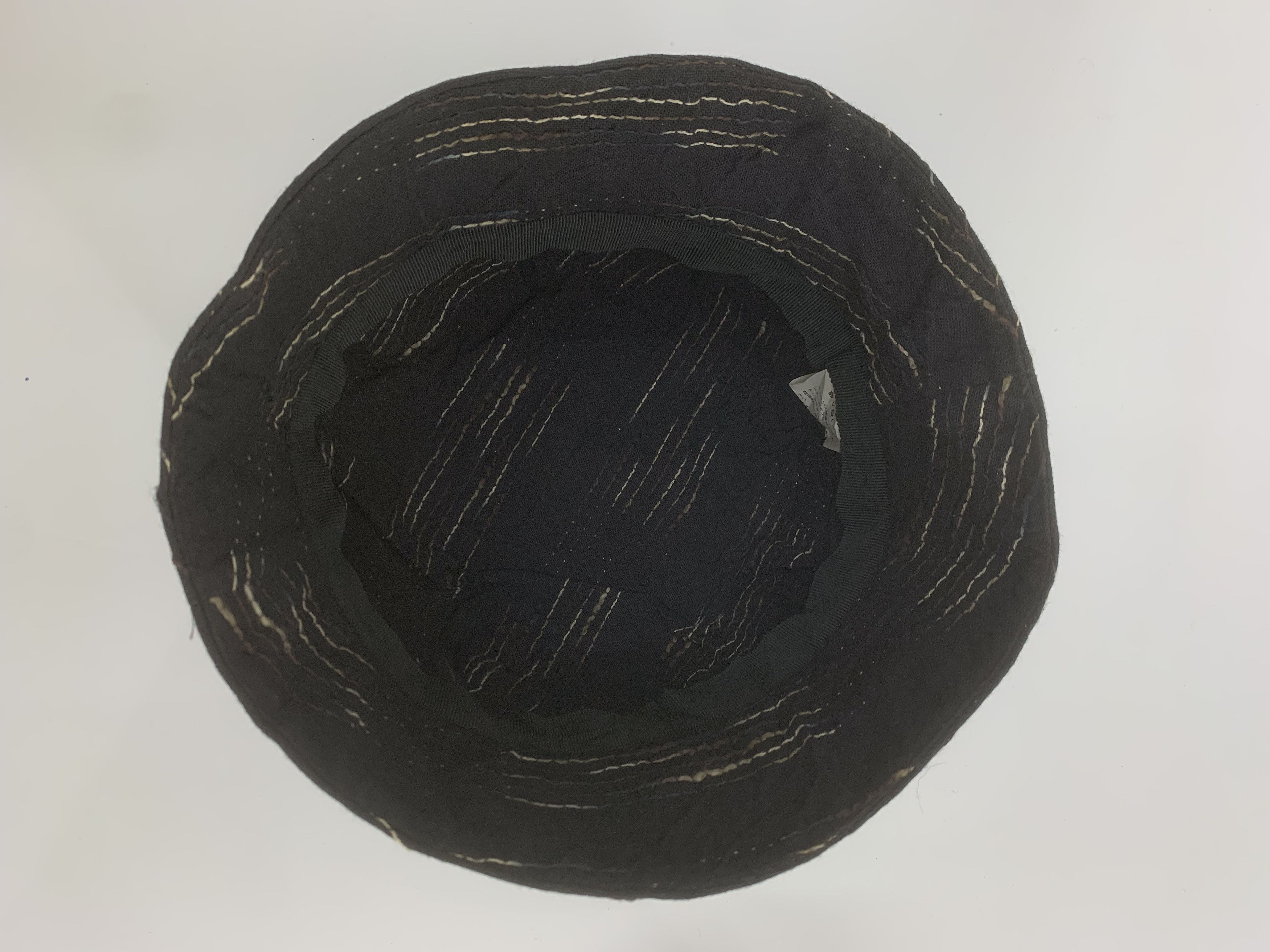 Japanese Brand Unbranded Boro Stitching Hat Size ONE SIZE - 6 Thumbnail