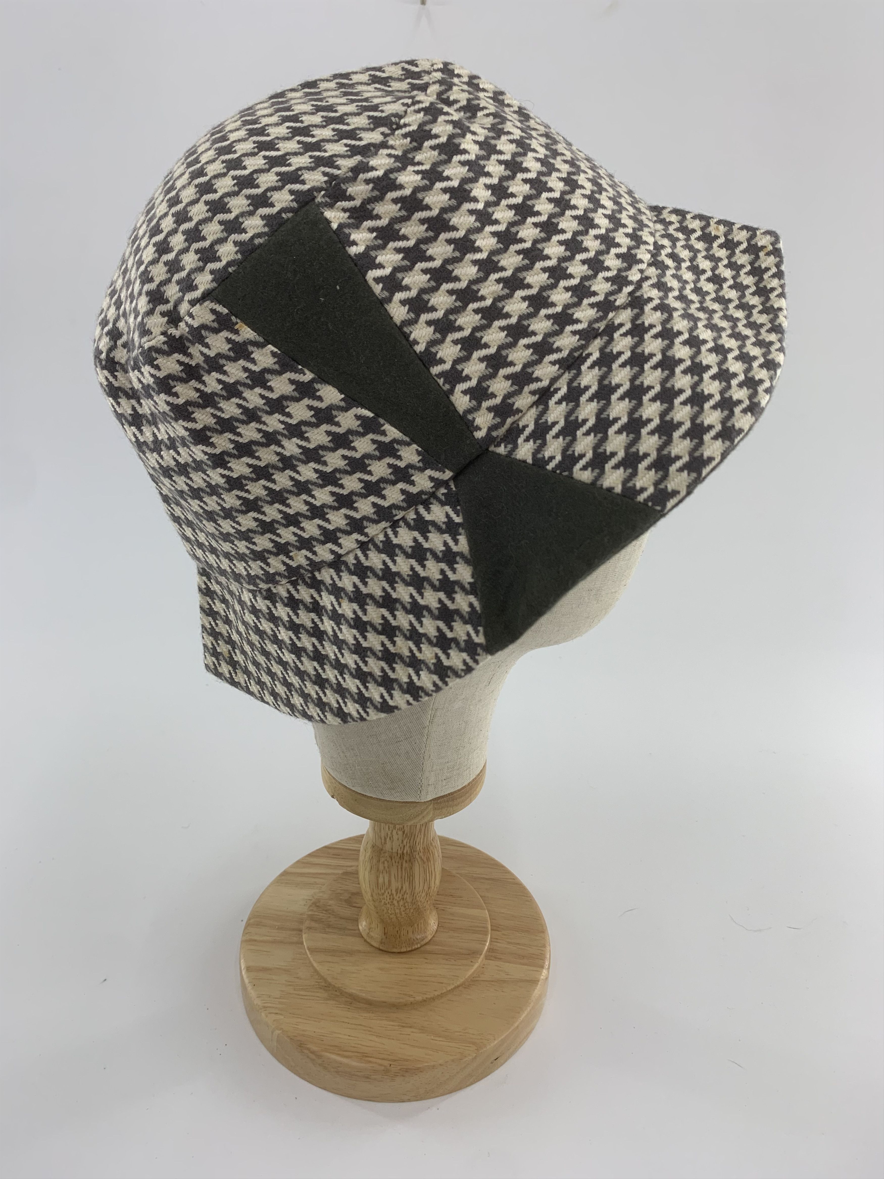 Michel Klein Michel Klein Houndstooth Bucket Hat Size ONE SIZE - 4 Thumbnail