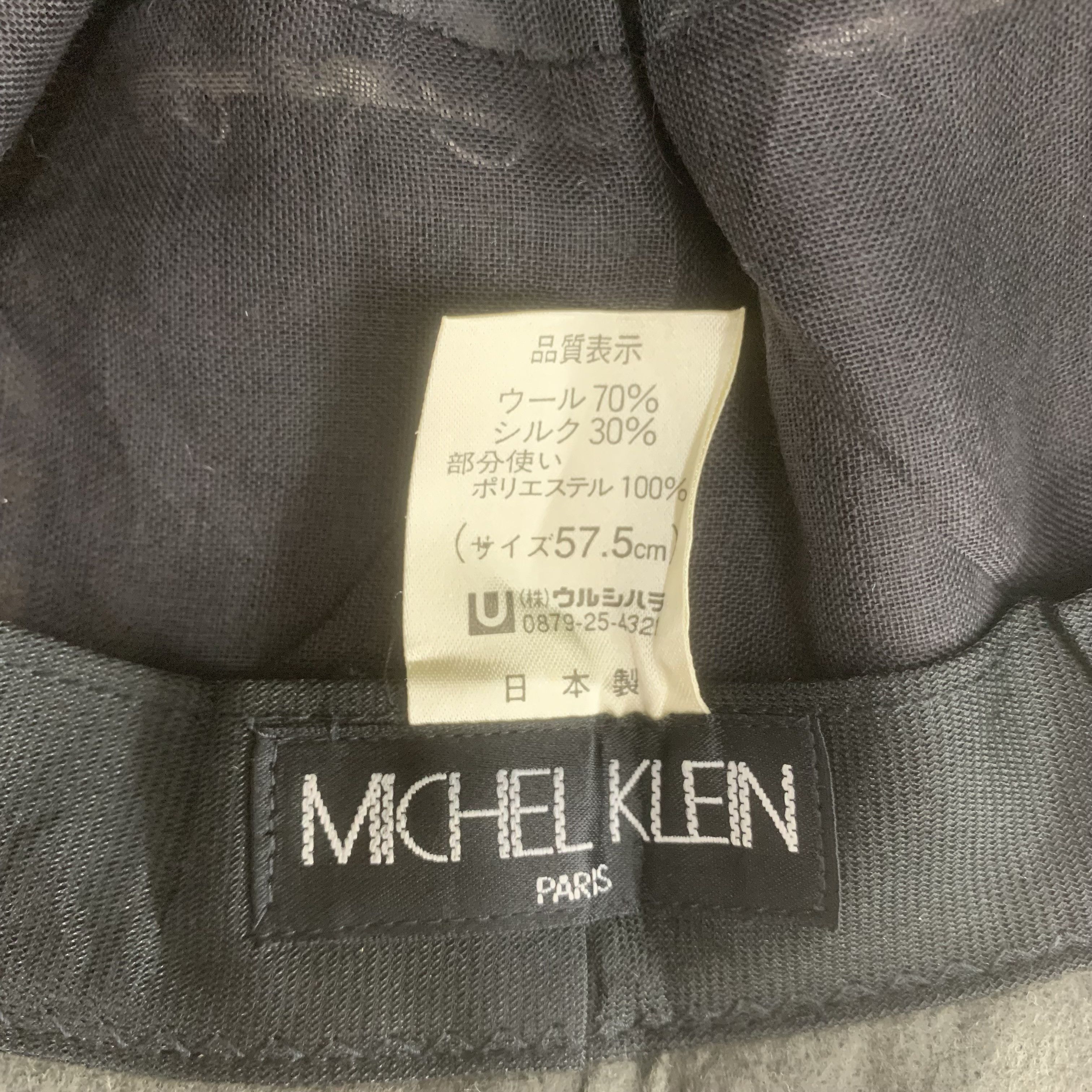 Michel Klein Michel Klein Houndstooth Bucket Hat Size ONE SIZE - 7 Thumbnail