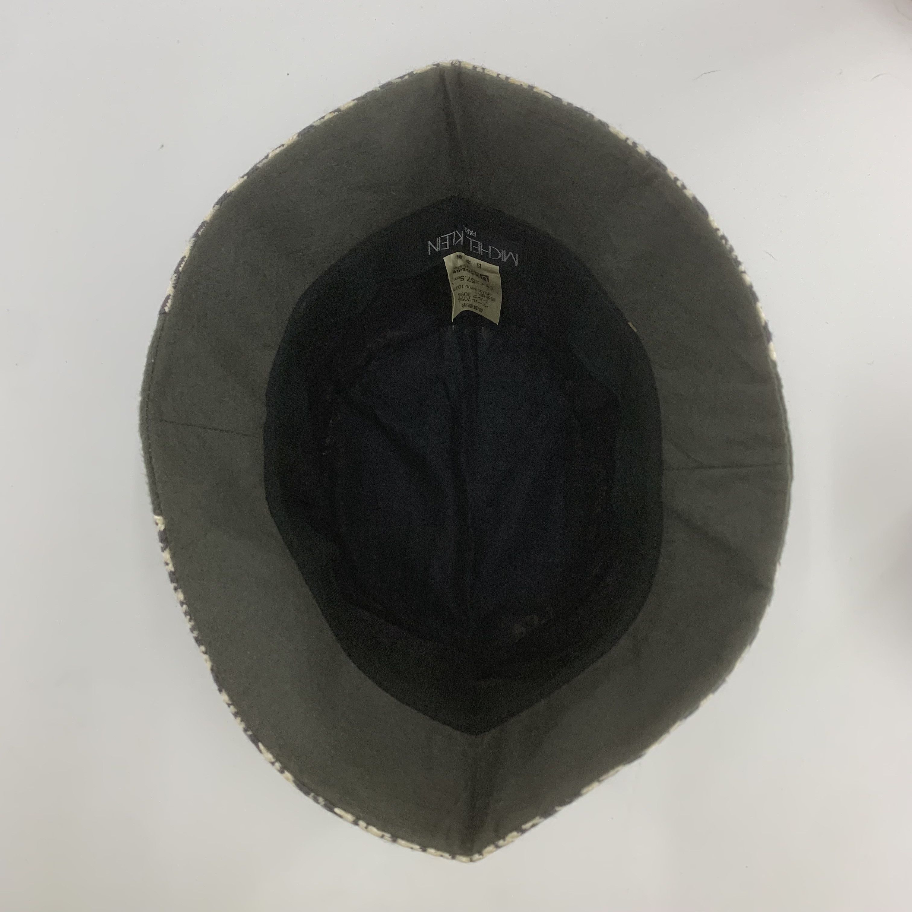 Michel Klein Michel Klein Houndstooth Bucket Hat Size ONE SIZE - 6 Thumbnail