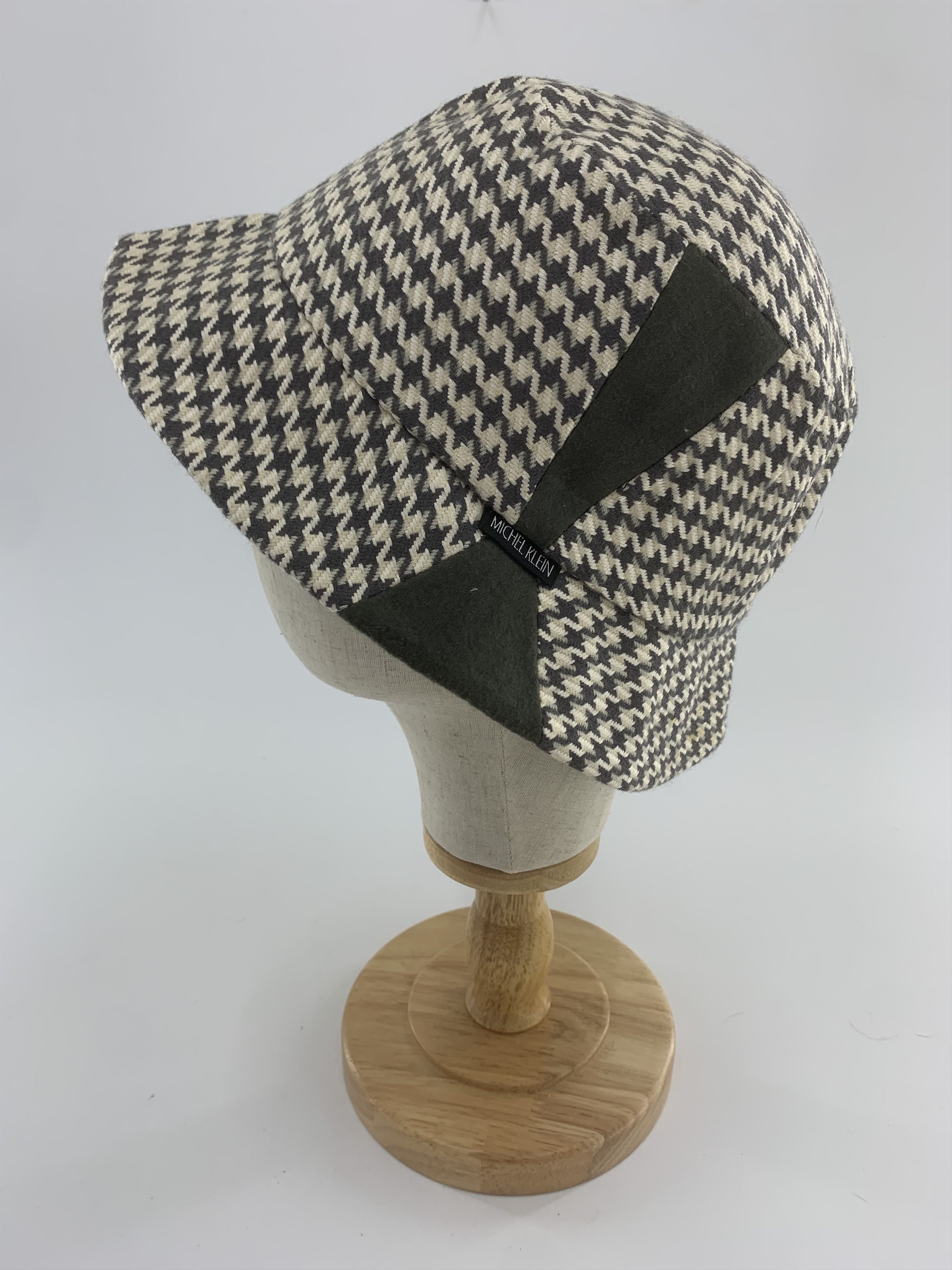 Michel Klein Michel Klein Houndstooth Bucket Hat Size ONE SIZE - 1 Thumbnail