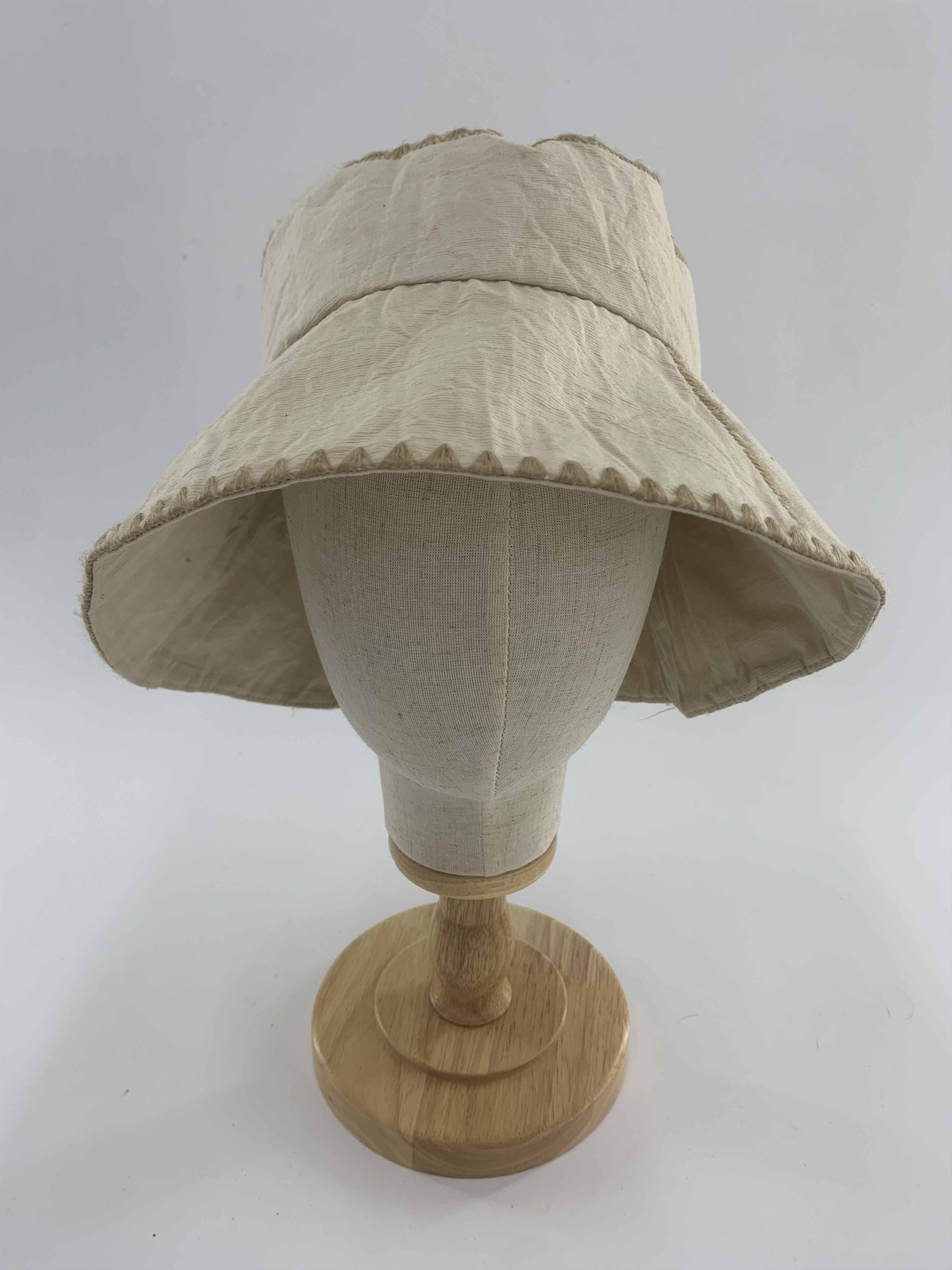 Japanese Brand Gigli Bucket Hat Stitched Womenswear Oldschool Size ONE SIZE - 2 Thumbnail