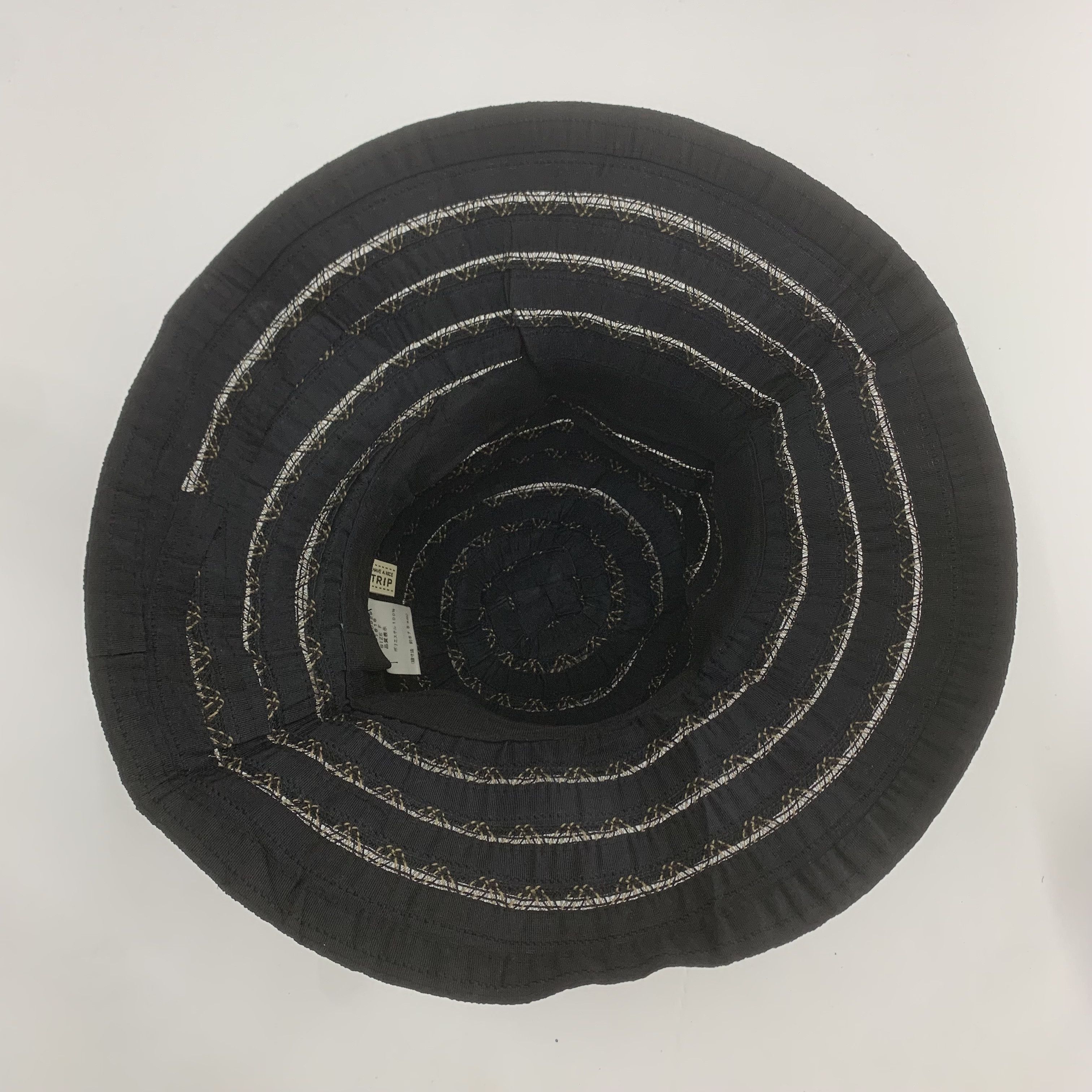 Vintage Black Stitched Hat Nice Design for Womens Size ONE SIZE - 6 Thumbnail