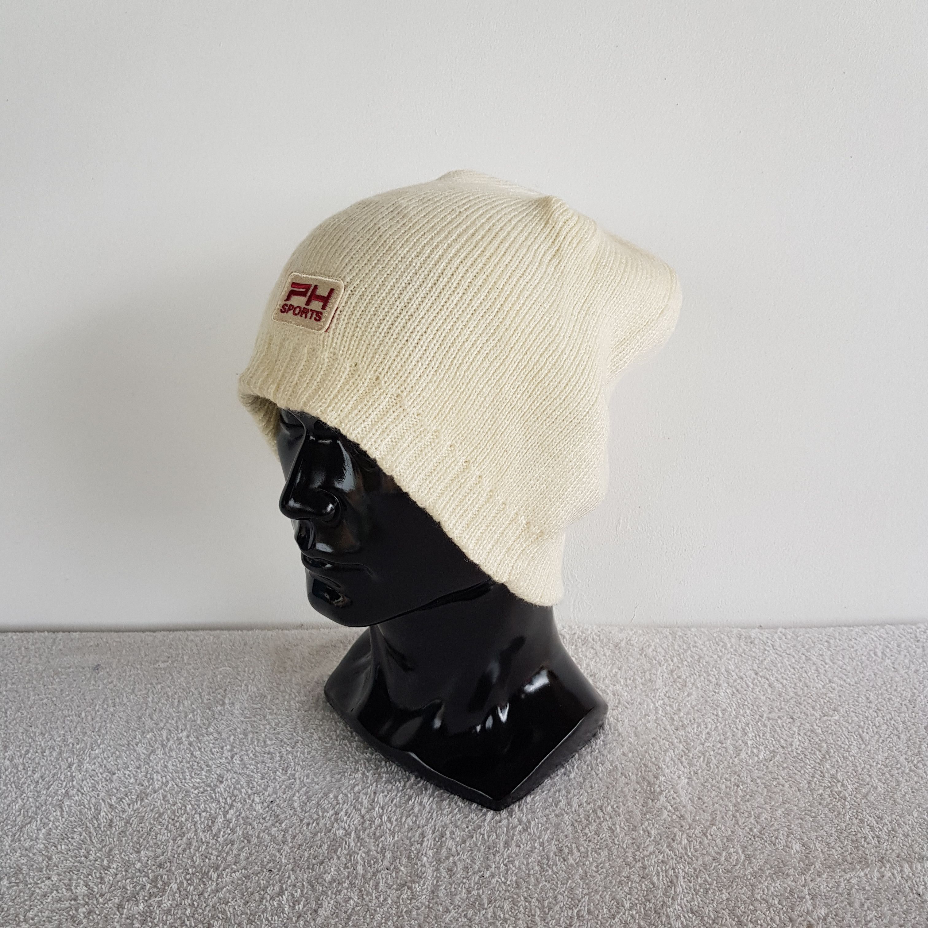 Japanese Brand × Vintage Japanese Pheonix Beanie Snow Cap Japanese Knitted Hats Size ONE SIZE - 2 Thumbnail