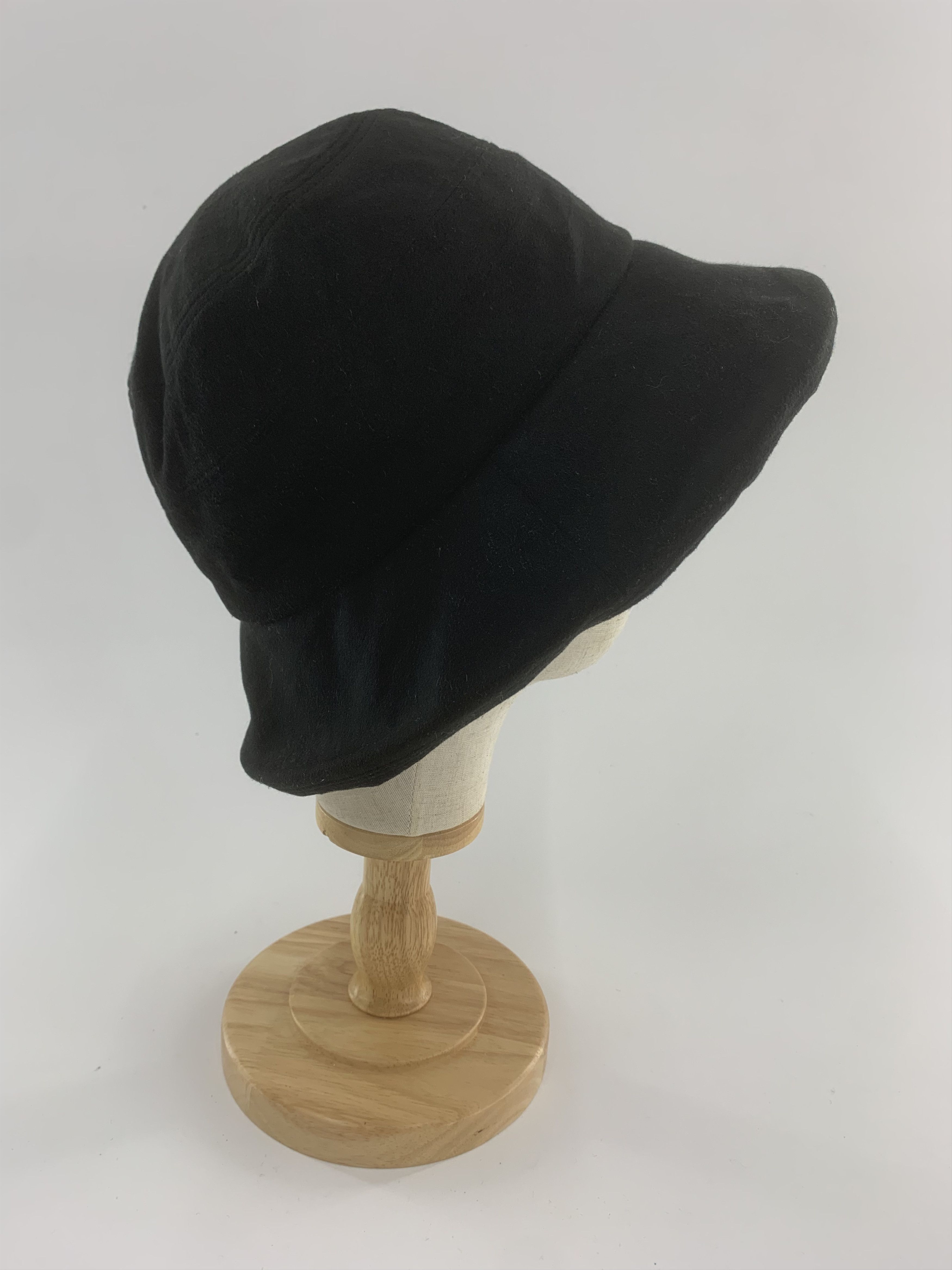 Japanese Brand Elle paris Bucket Hat Black Color Size ONE SIZE - 4 Thumbnail