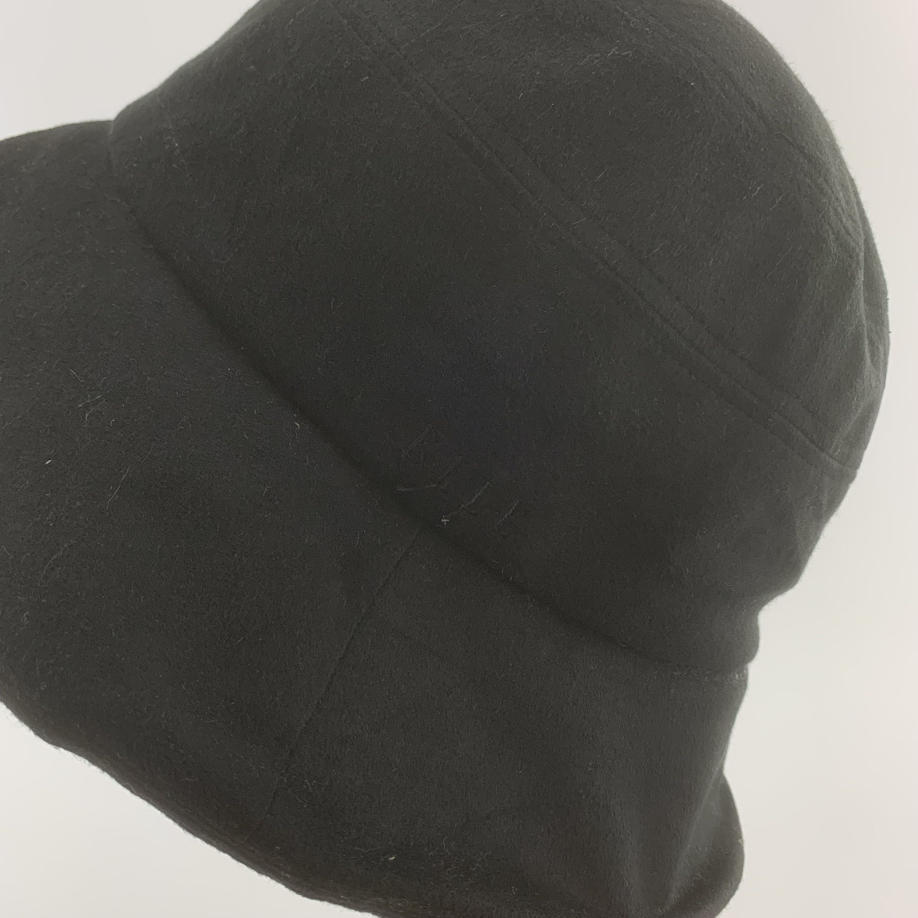 Japanese Brand Elle paris Bucket Hat Black Color Size ONE SIZE - 6 Thumbnail