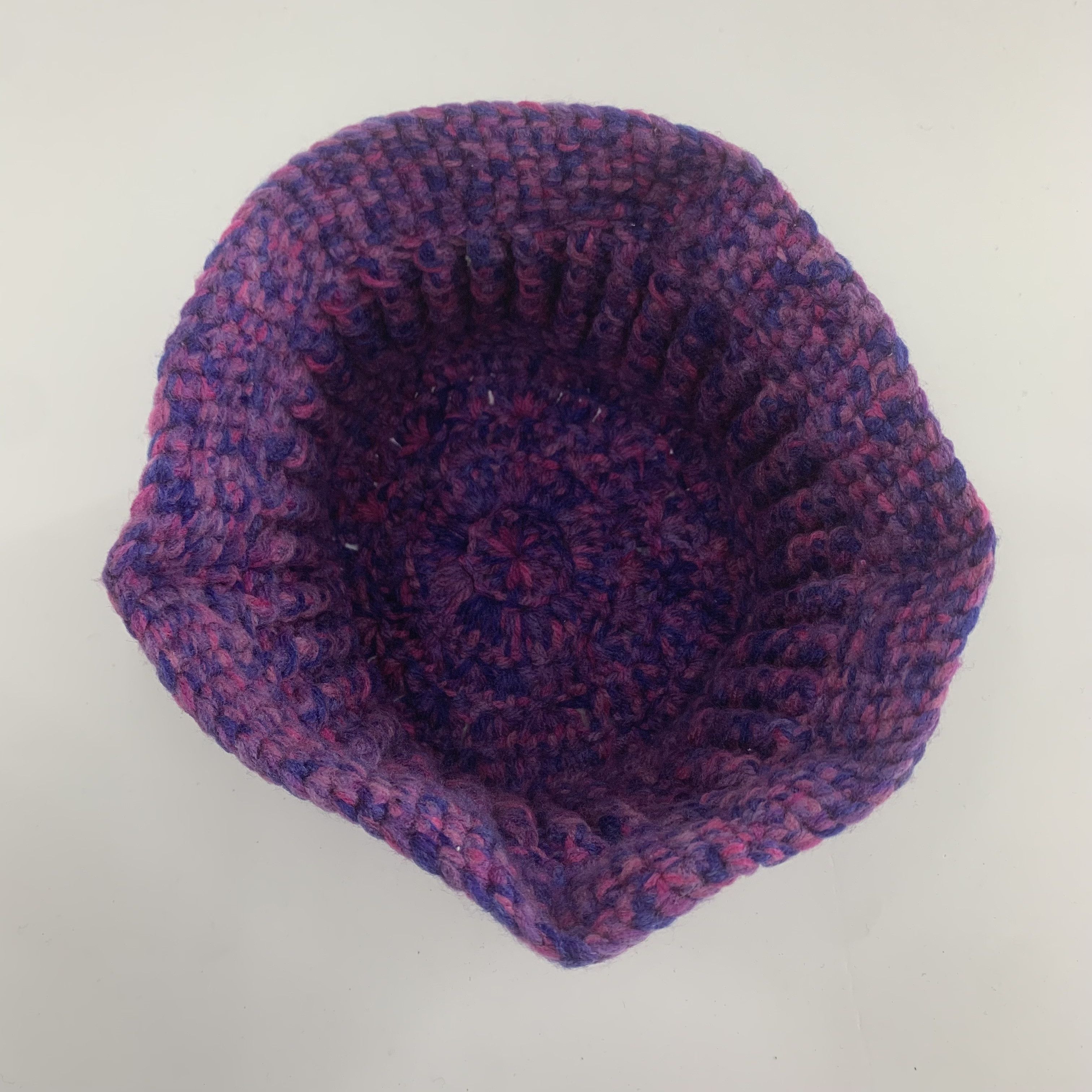 Handmade Wool Beanie Hats Knitted Size ONE SIZE - 6 Thumbnail