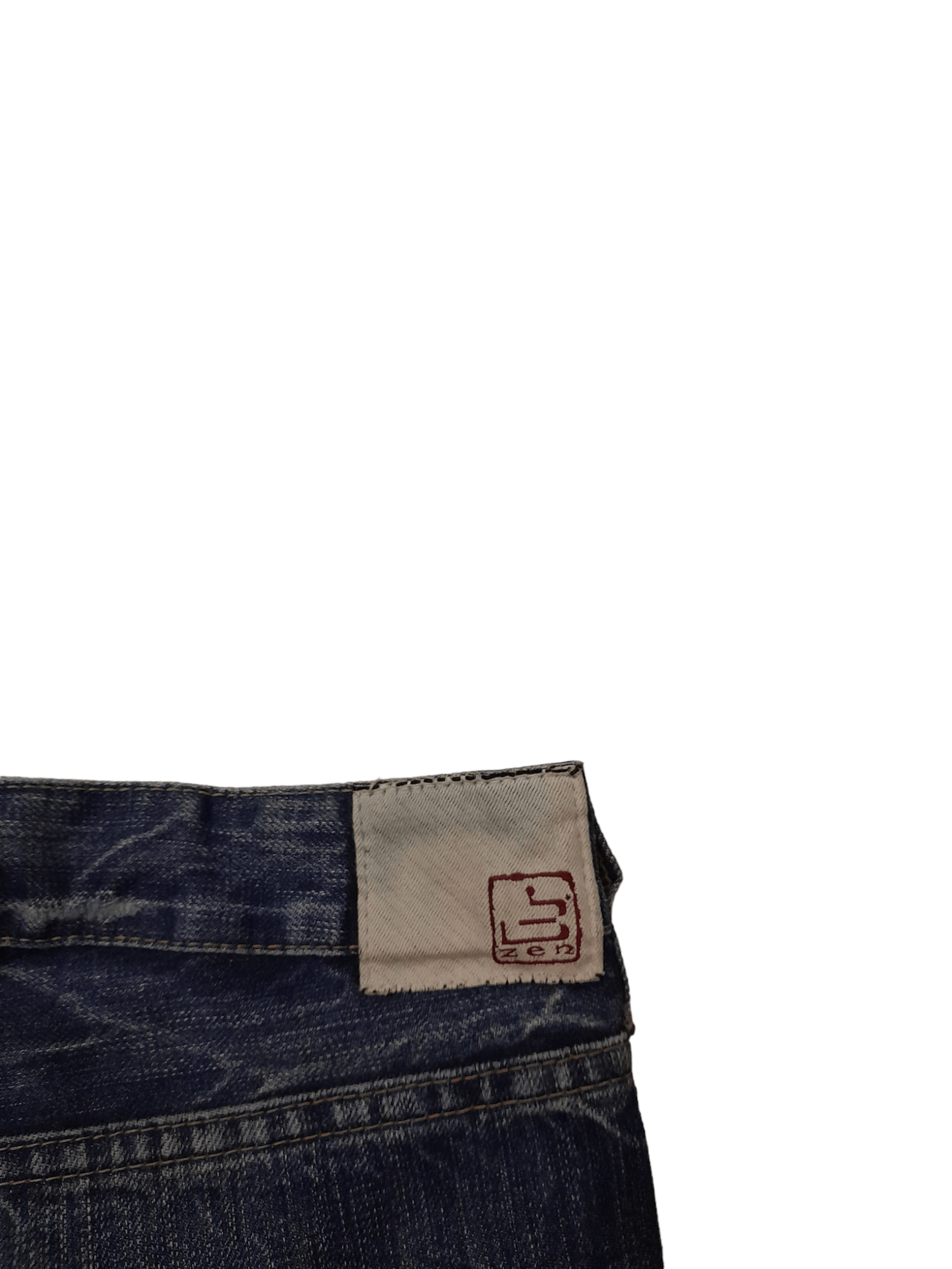 Japanese Brand × Mizra Jeans Kyoto ZEN Japan Distressed Denim (E754) waist 32 Size US 32 / EU 48 - 8 Thumbnail