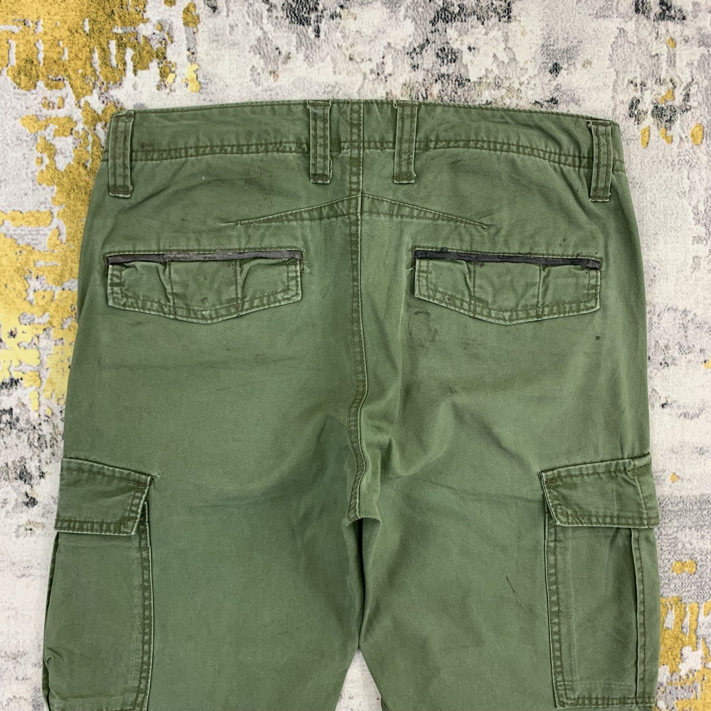 Japanese Brand Takeo Kikuchi Cargo Pants Military Multipocket Tactical Size US 32 / EU 48 - 4 Thumbnail