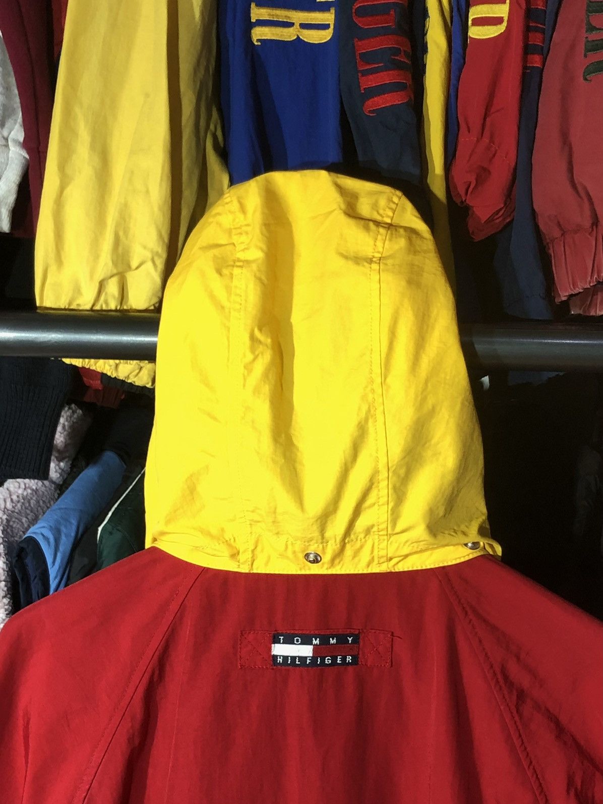 Tommy Hilfiger × Vintage Jacket Tommy Hilfiger Spell Out 90’s Vintage Size US L / EU 52-54 / 3 - 7 Thumbnail