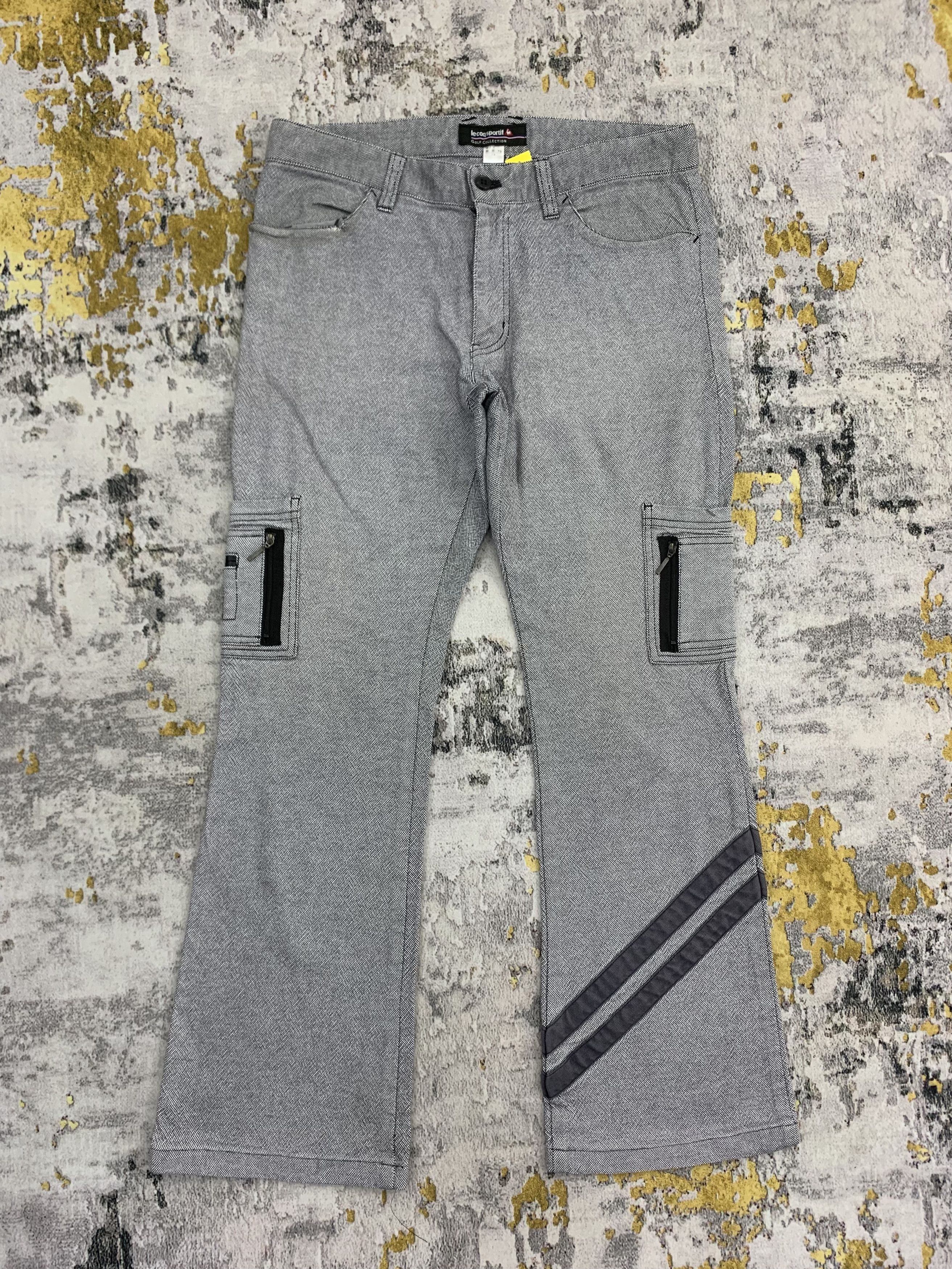 Japanese Brand Le Coq Sportif Cargo Tactical Trouser Pants 31x38 Size US 31 - 1 Thumbnail