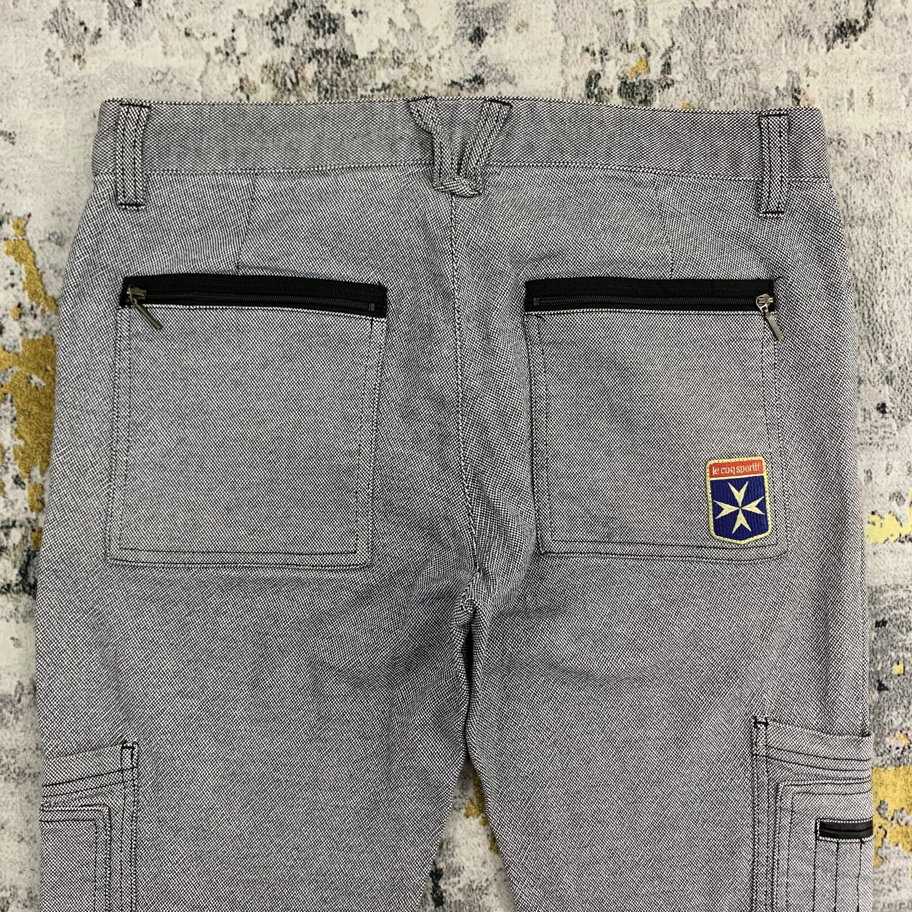 Japanese Brand Le Coq Sportif Cargo Tactical Trouser Pants 31x38 Size US 31 - 4 Thumbnail