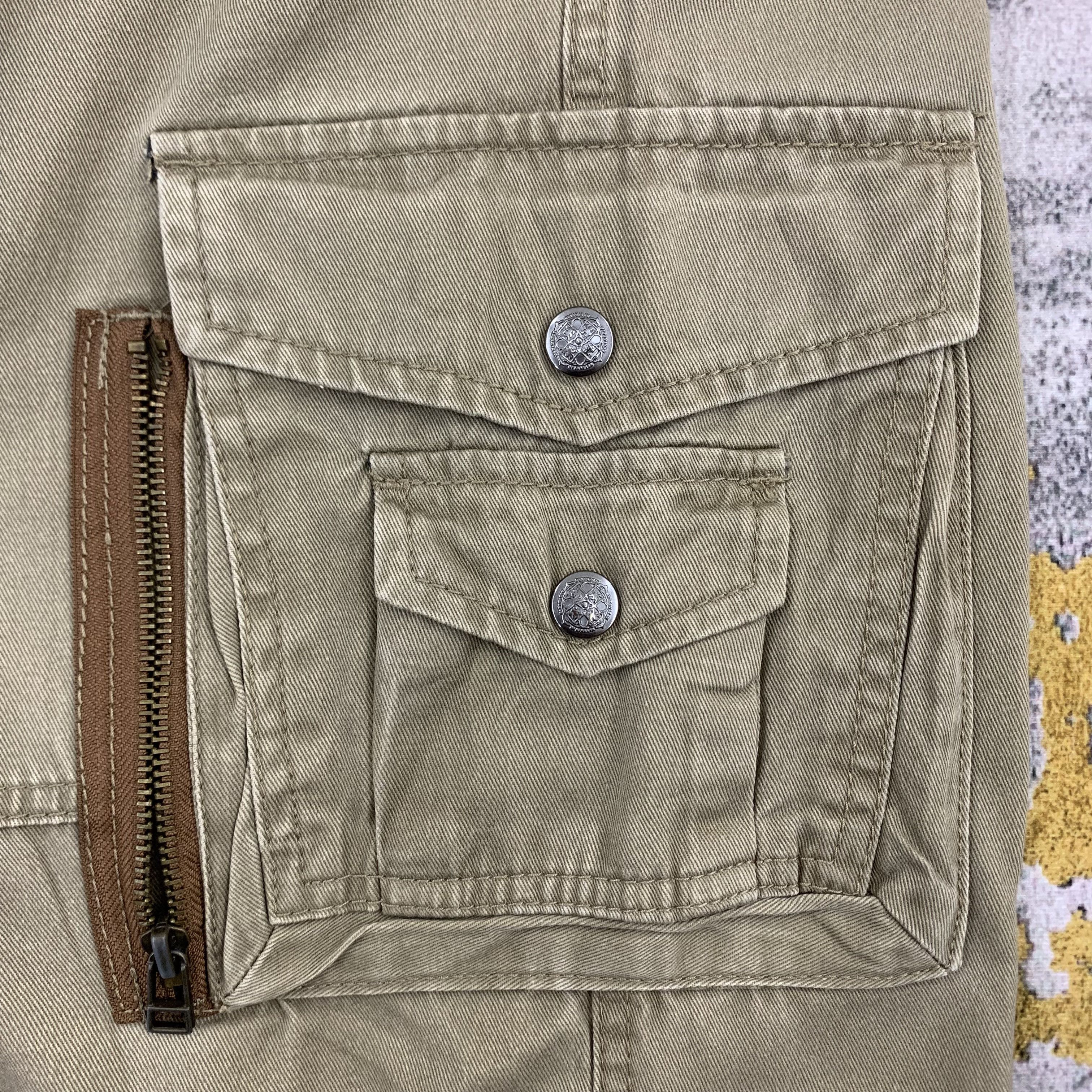 Japanese Brand Jack Serika Cargo Tactical Pants Multipocket 31x43 Size US 31 - 5 Thumbnail