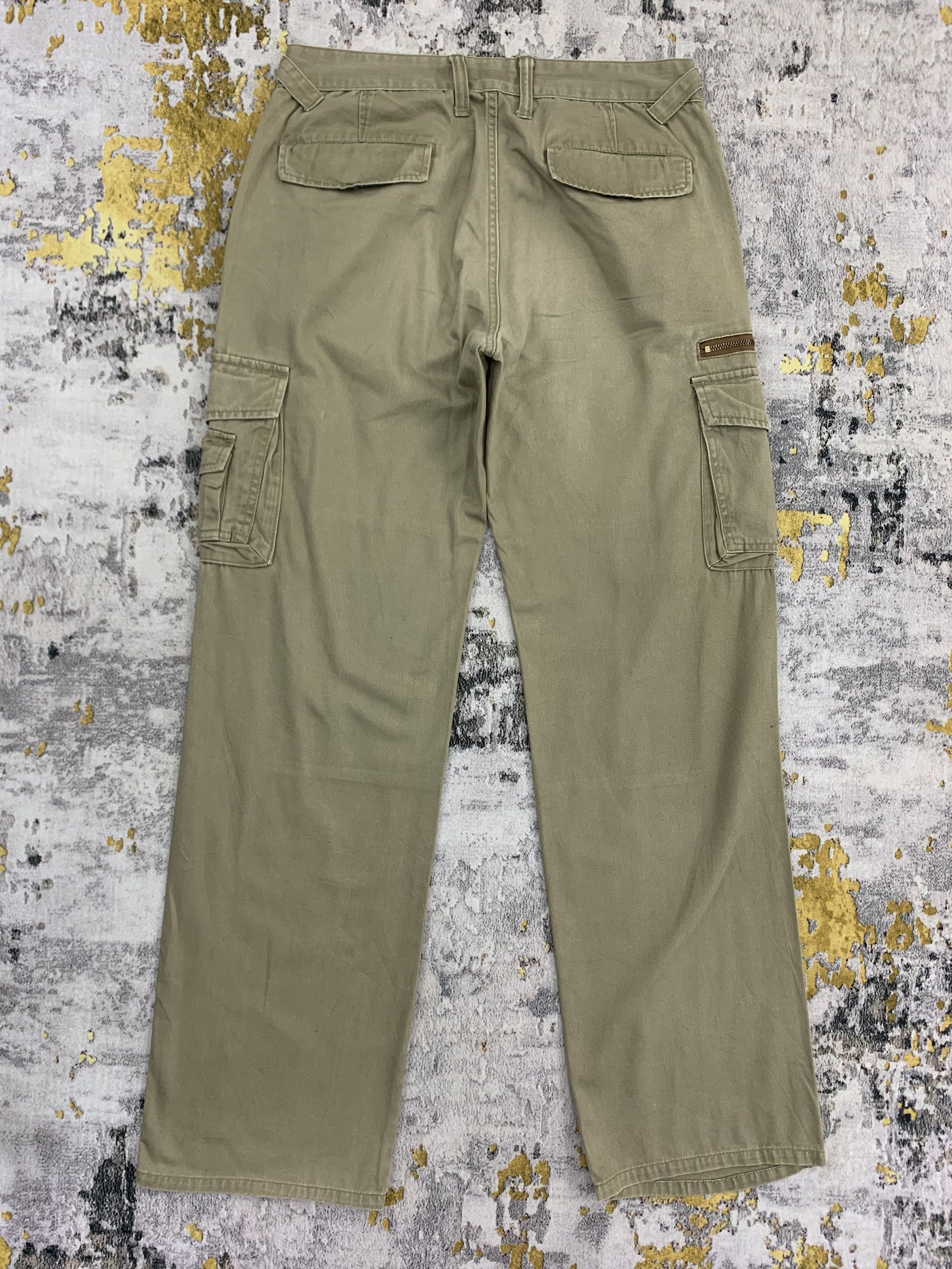 Japanese Brand Jack Serika Cargo Tactical Pants Multipocket 31x43 Size US 31 - 3 Thumbnail