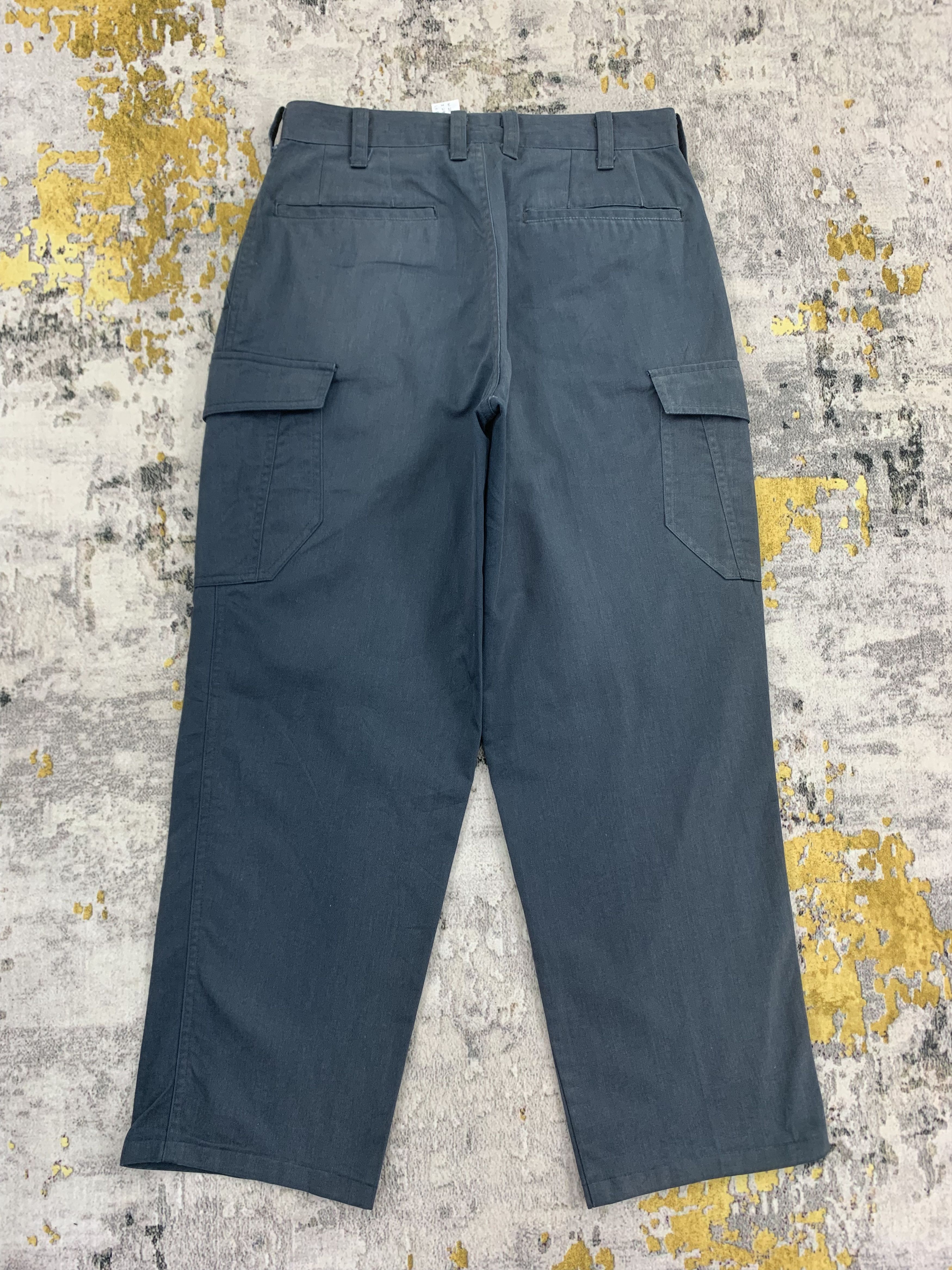 Japanese Brand Vintage Cargo Pants Tactical Navy 28x38 Size US 28 / EU 44 - 3 Thumbnail