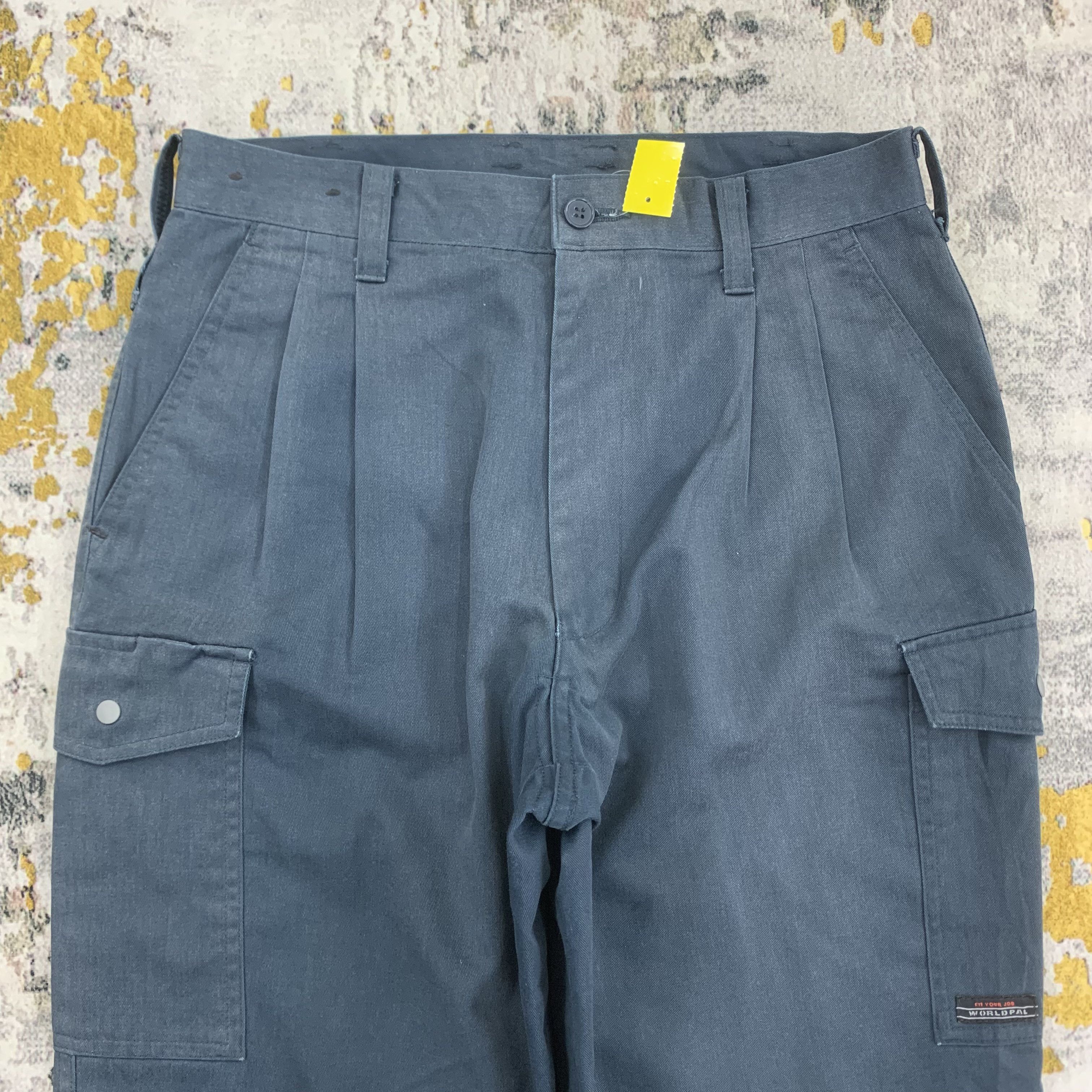 Japanese Brand Vintage Cargo Pants Tactical Navy 28x38 Size US 28 / EU 44 - 2 Thumbnail