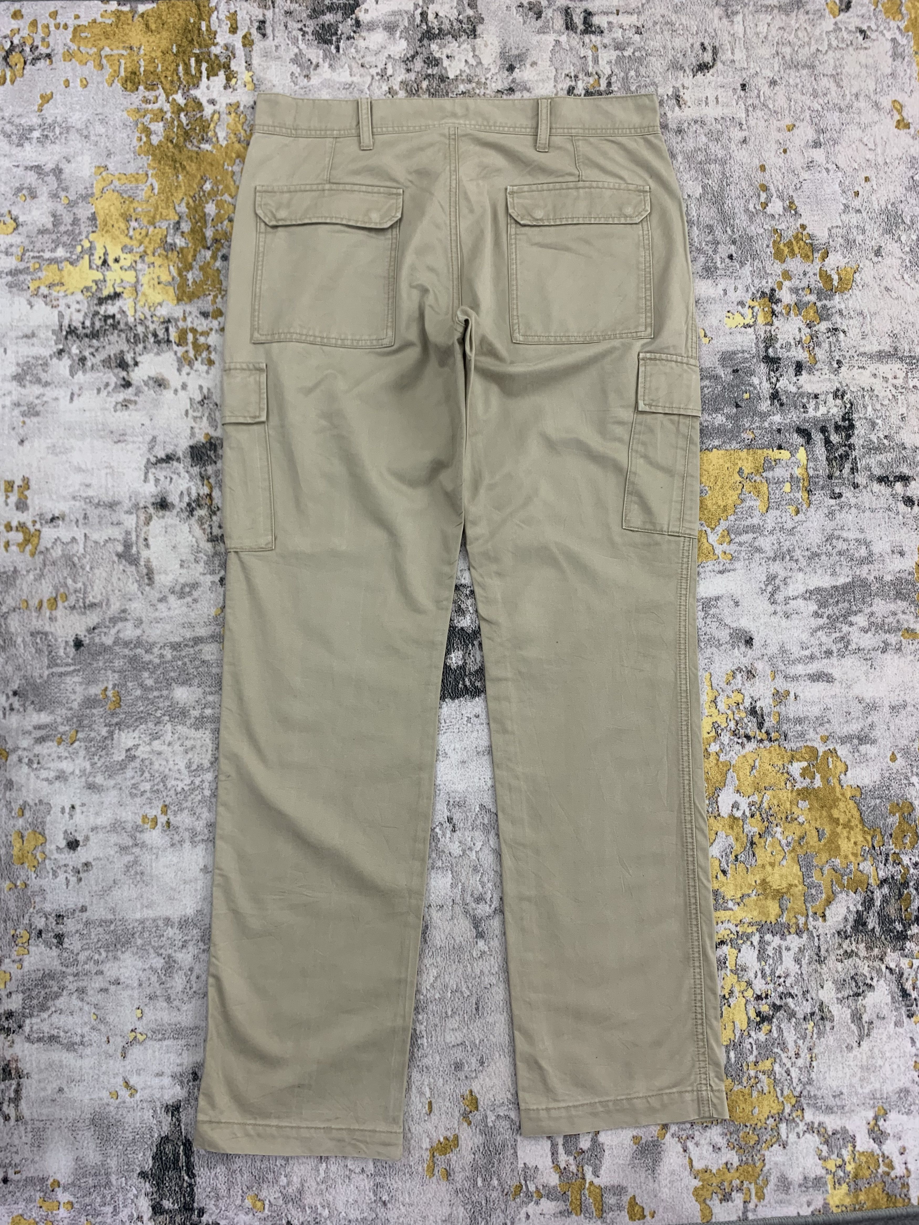 Japanese Brand Top Valu Cargo Pants Tactical Multipocket 34x43 Size US 34 / EU 50 - 3 Thumbnail
