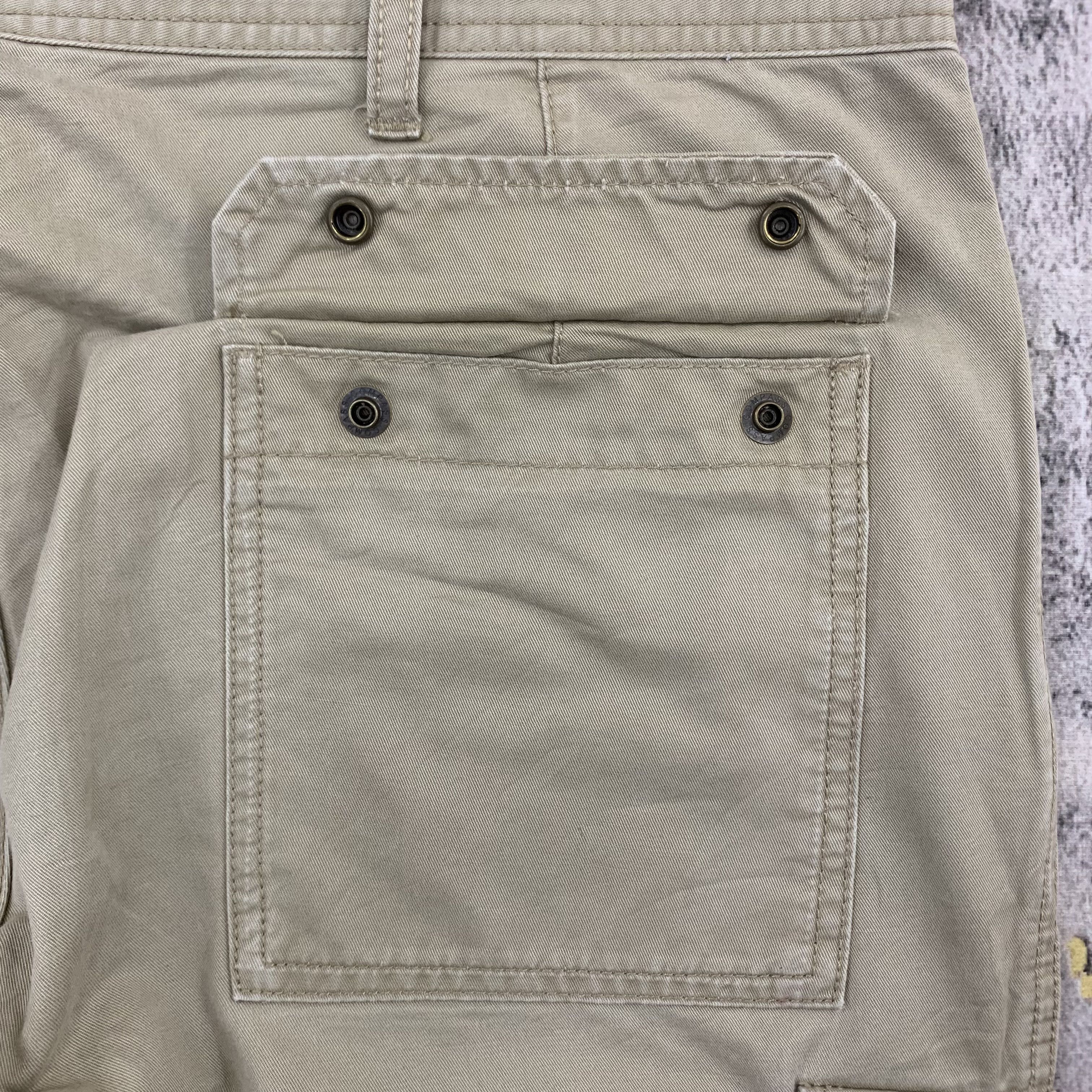 Japanese Brand Top Valu Cargo Pants Tactical Multipocket 34x43 Size US 34 / EU 50 - 7 Thumbnail