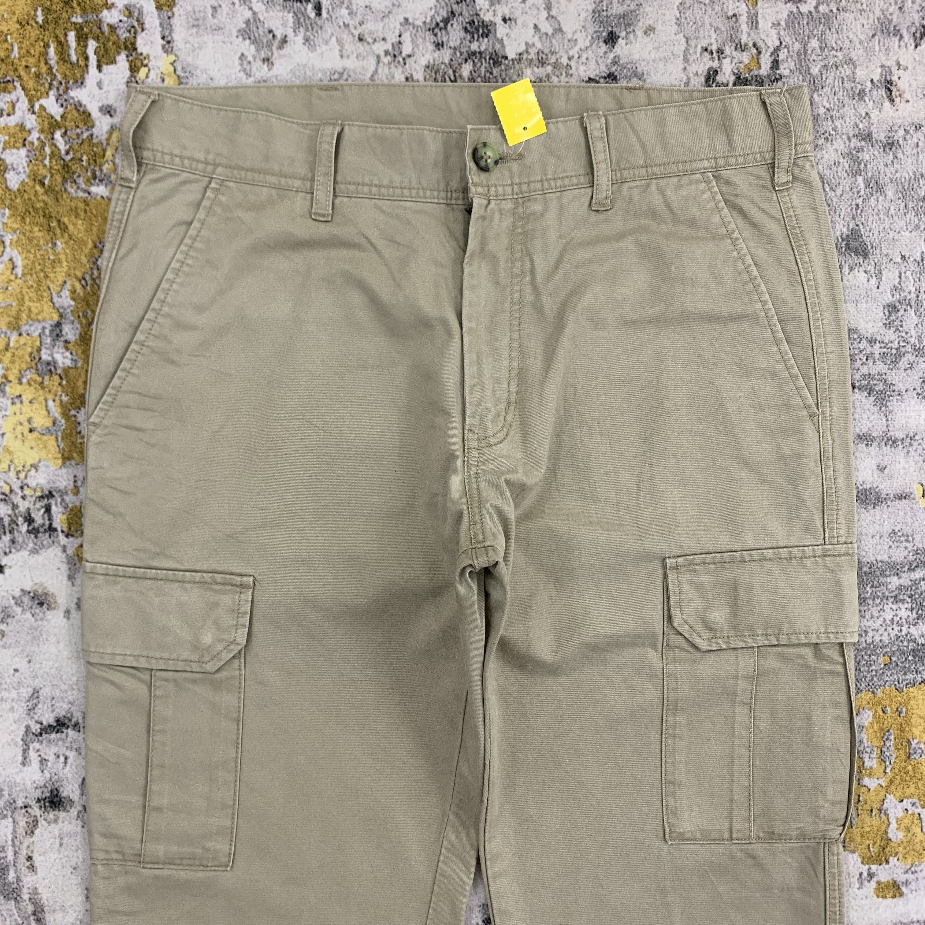 Japanese Brand Top Valu Cargo Pants Tactical Multipocket 34x43 Size US 34 / EU 50 - 2 Thumbnail