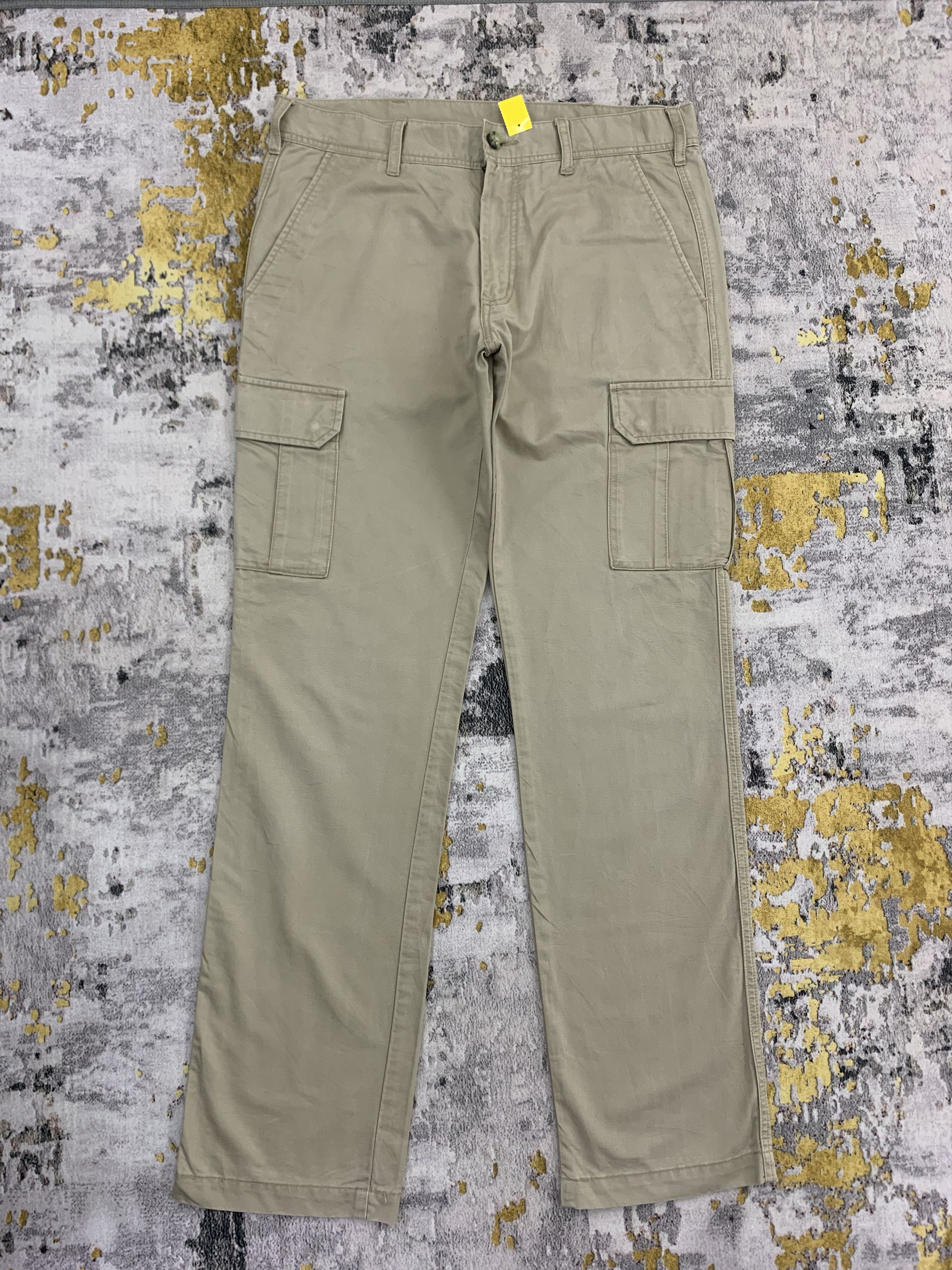 Japanese Brand Top Valu Cargo Pants Tactical Multipocket 34x43 Size US 34 / EU 50 - 1 Thumbnail