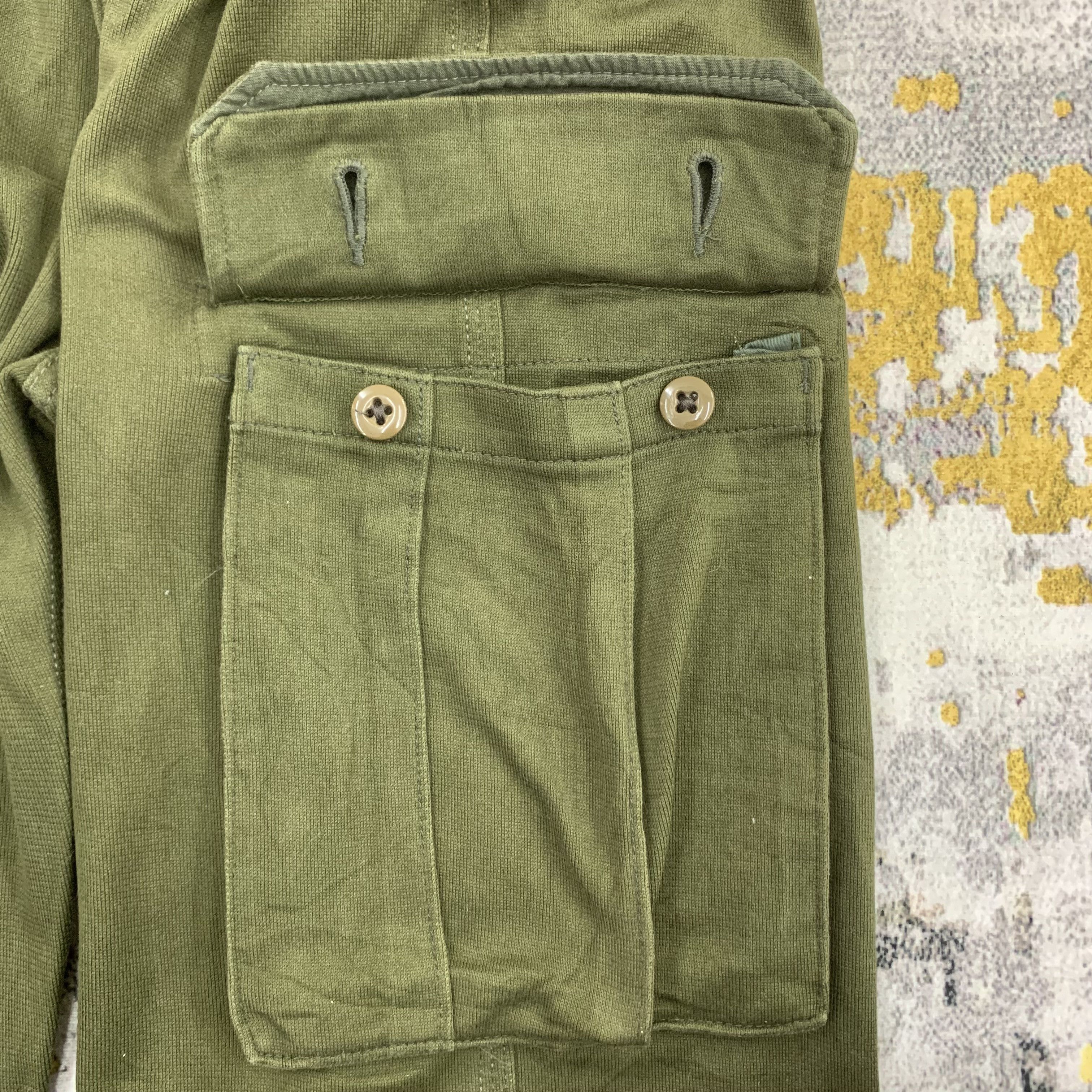 Japanese Brand Kato Cargo Pants Tactical Multipocket Fly Button 33x37 Size US 33 - 6 Thumbnail