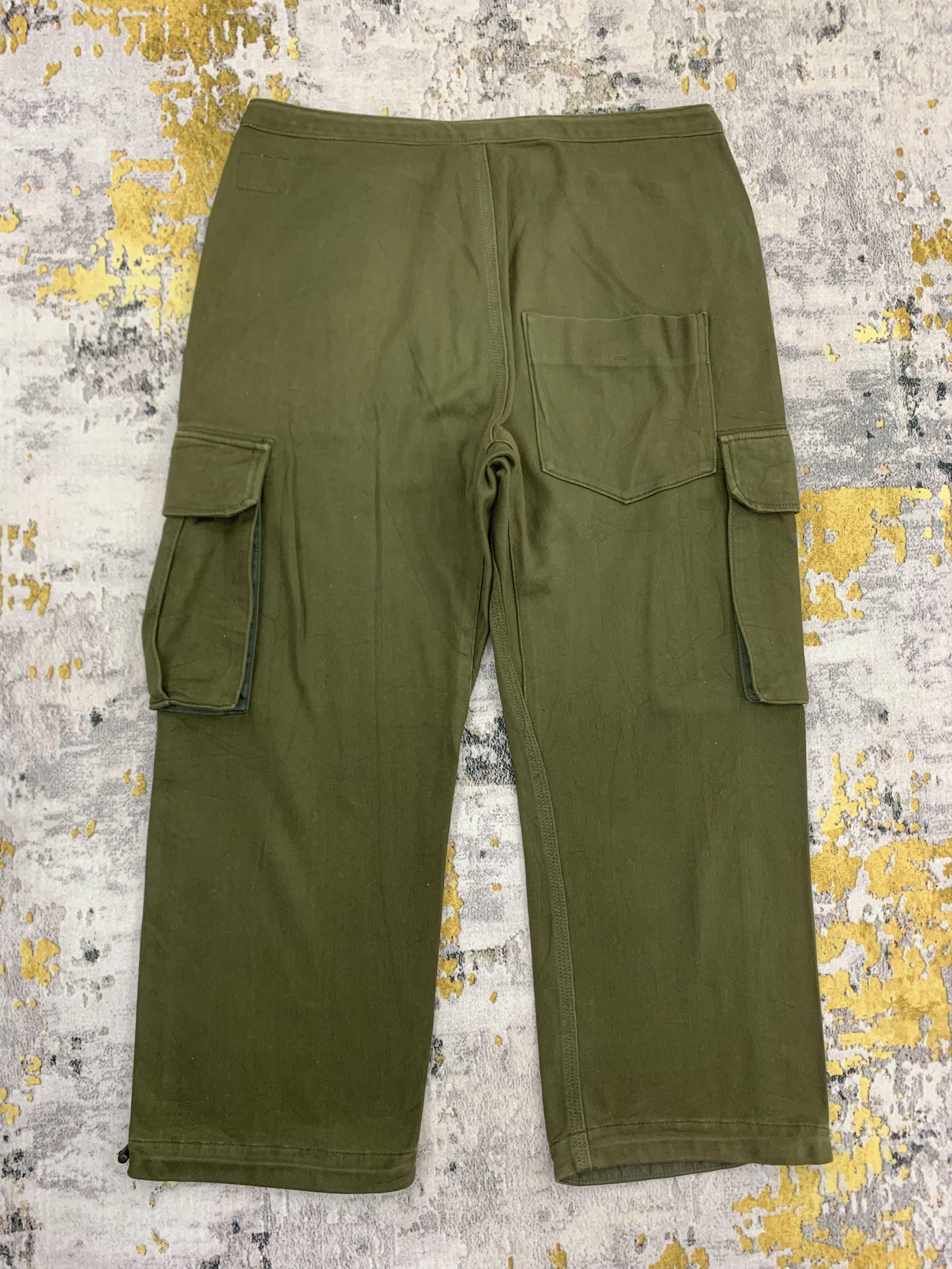 Japanese Brand Kato Cargo Pants Tactical Multipocket Fly Button 33x37 Size US 33 - 3 Thumbnail