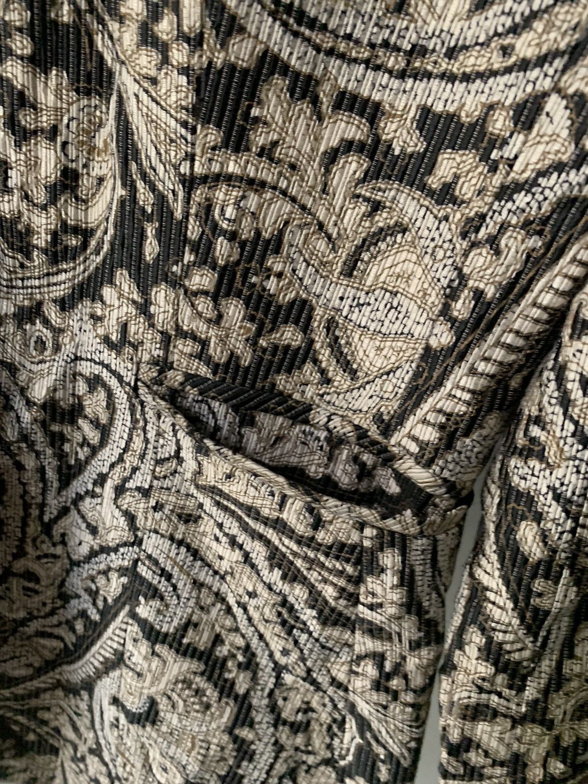 Christian Dior Monsieur × Vintage Vintage Christian Dior Blazer Paisley pattern Size M / US 6-8 / IT 42-44 - 6 Thumbnail
