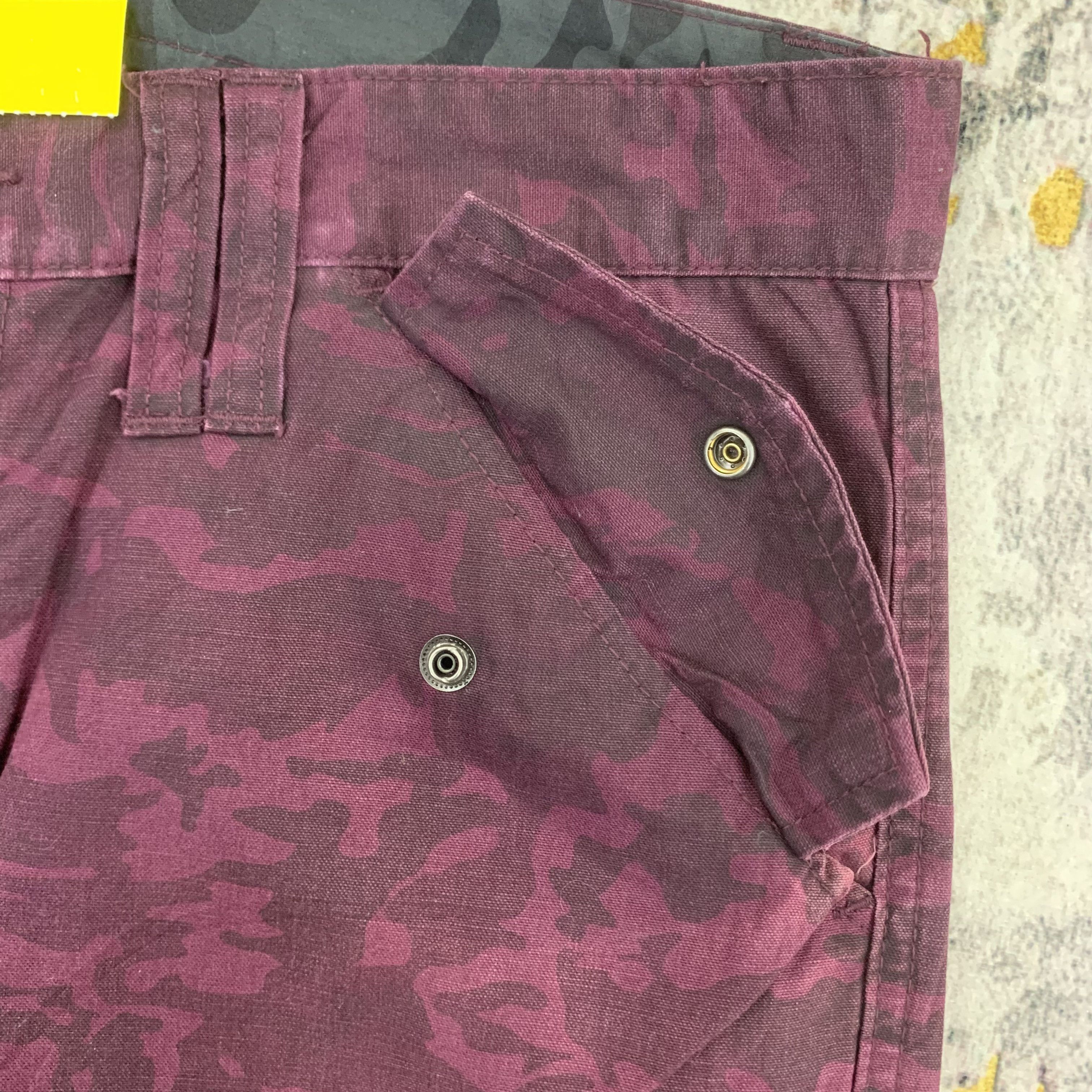 Japanese Brand Semantic Design Cargo Pants Camouflage Multipocket 33x43 Size US 33 - 5 Thumbnail