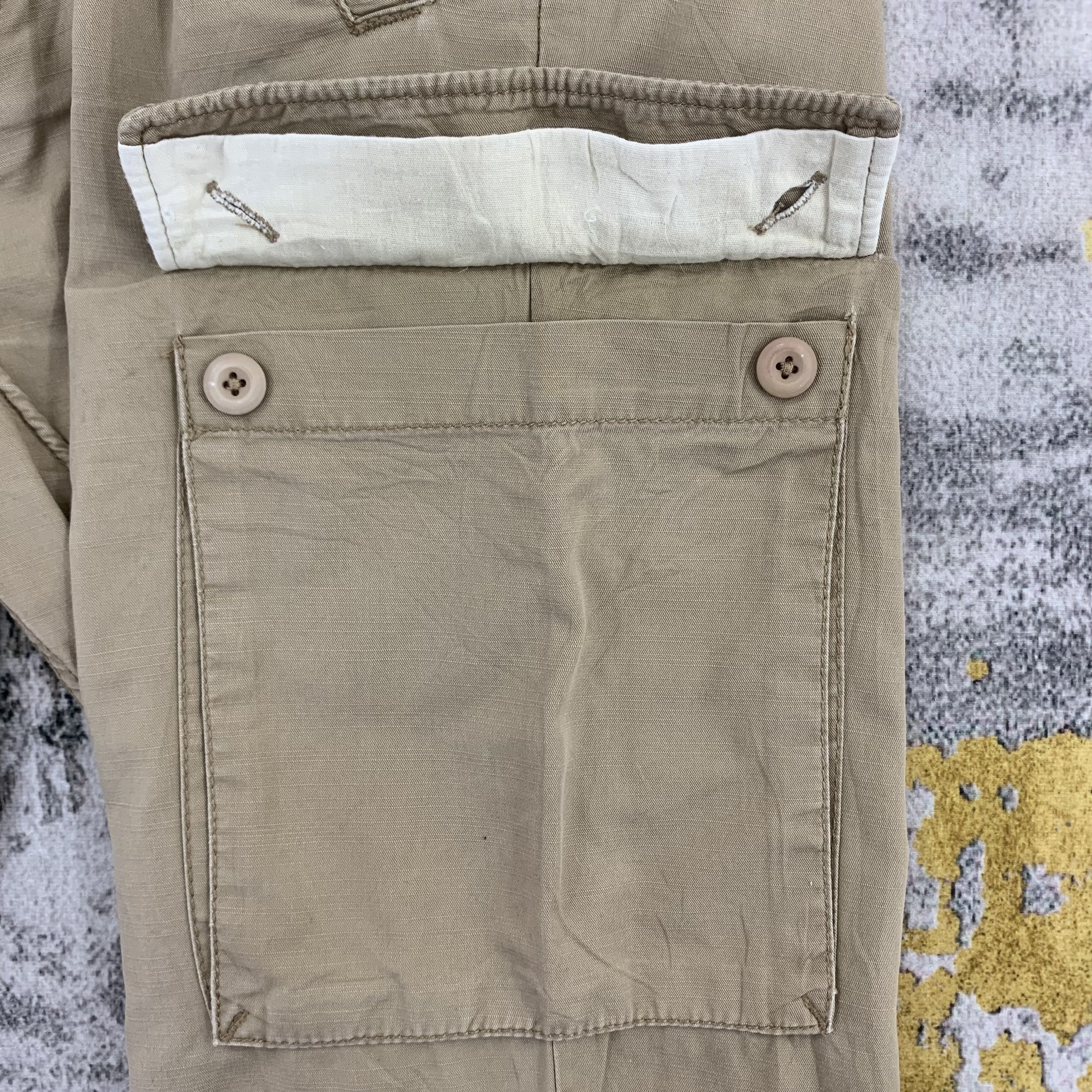 Japanese Brand Yves Cargo Pants Multipocket Tactical Pants Size US 36 / EU 52 - 7 Thumbnail