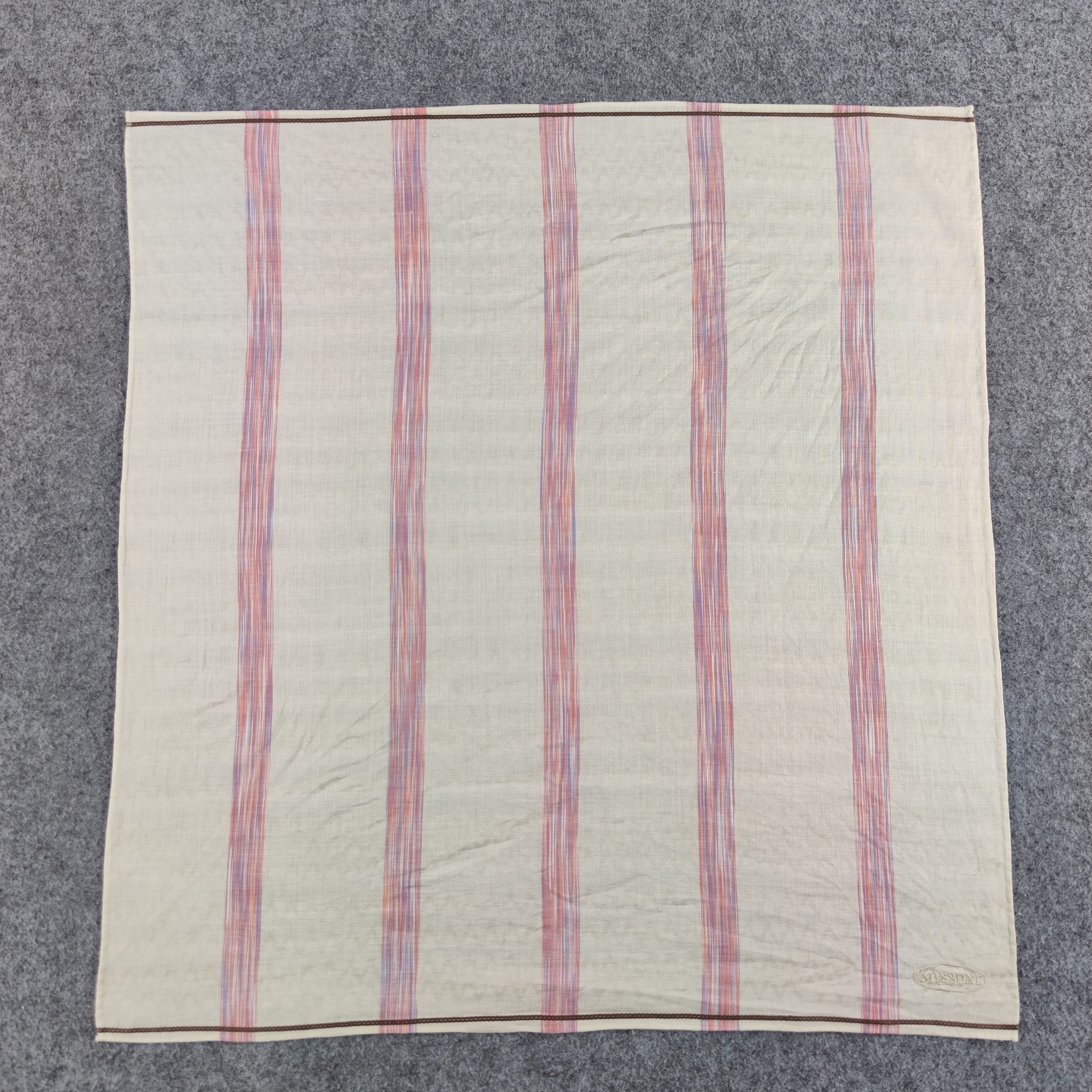 Missoni × Vintage Missoni Handkerchief/Neckerchief/Bandana HC492 Size ONE SIZE - 2 Thumbnail
