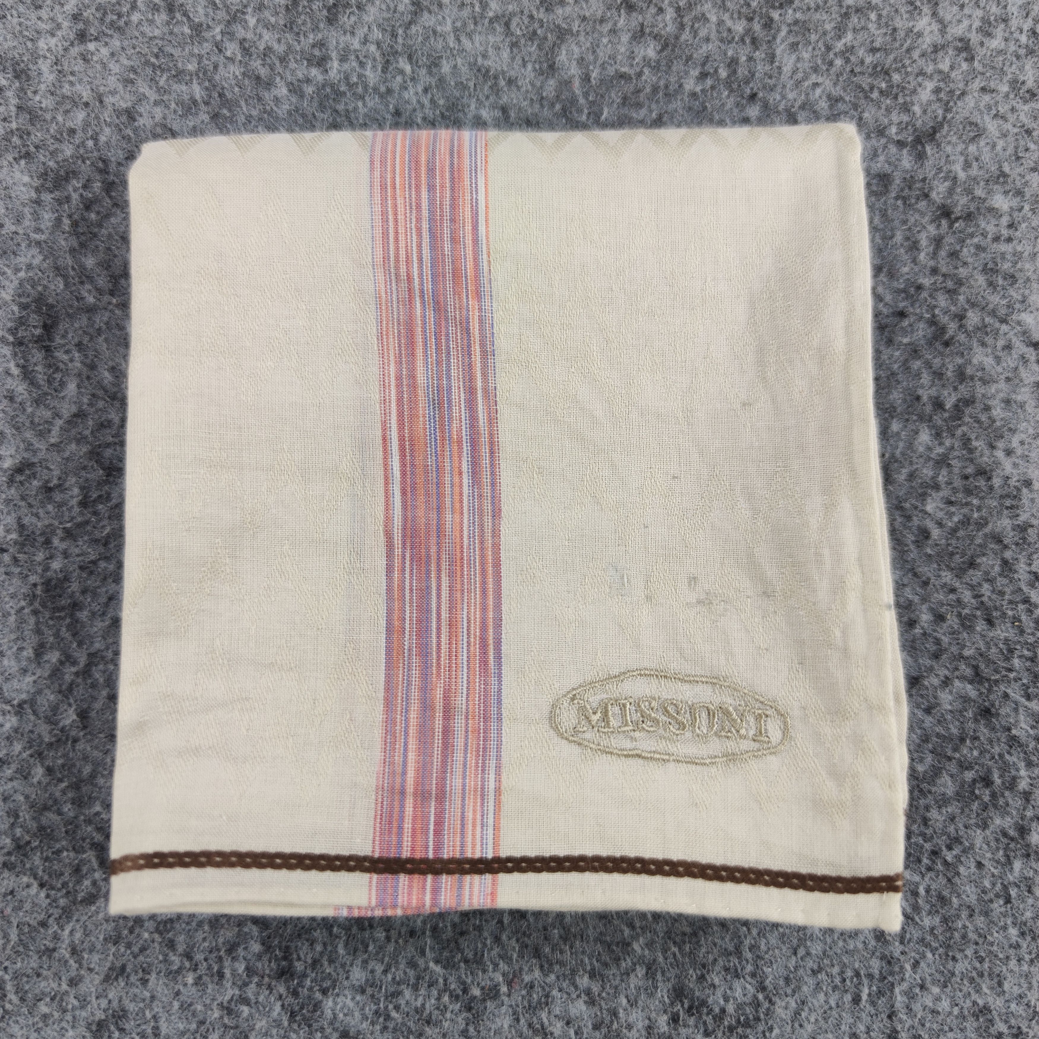 Missoni × Vintage Missoni Handkerchief/Neckerchief/Bandana HC492 Size ONE SIZE - 4 Thumbnail