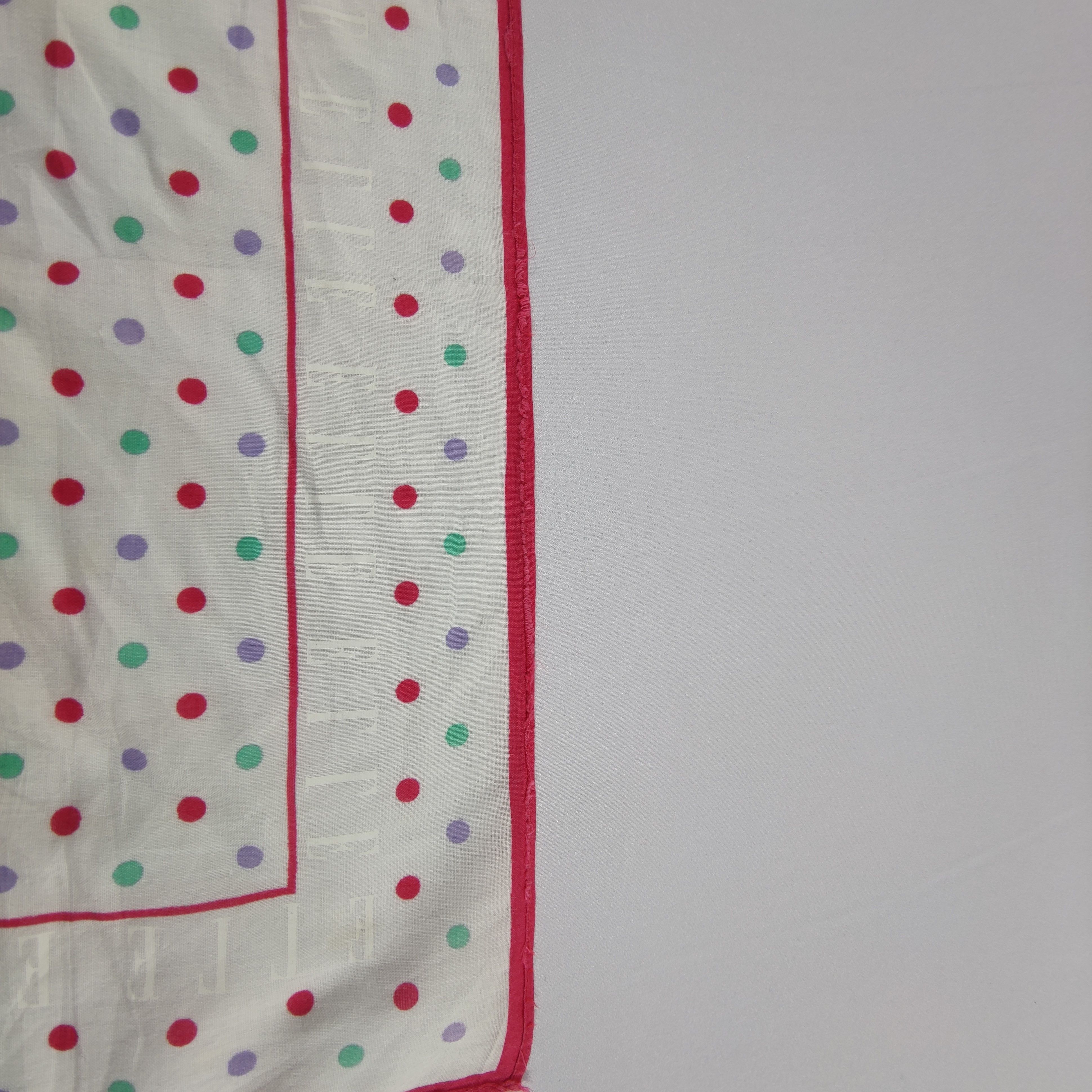 Vintage Elle Handkerchief/Neckerchief/Bandana Size ONE SIZE - 5 Thumbnail