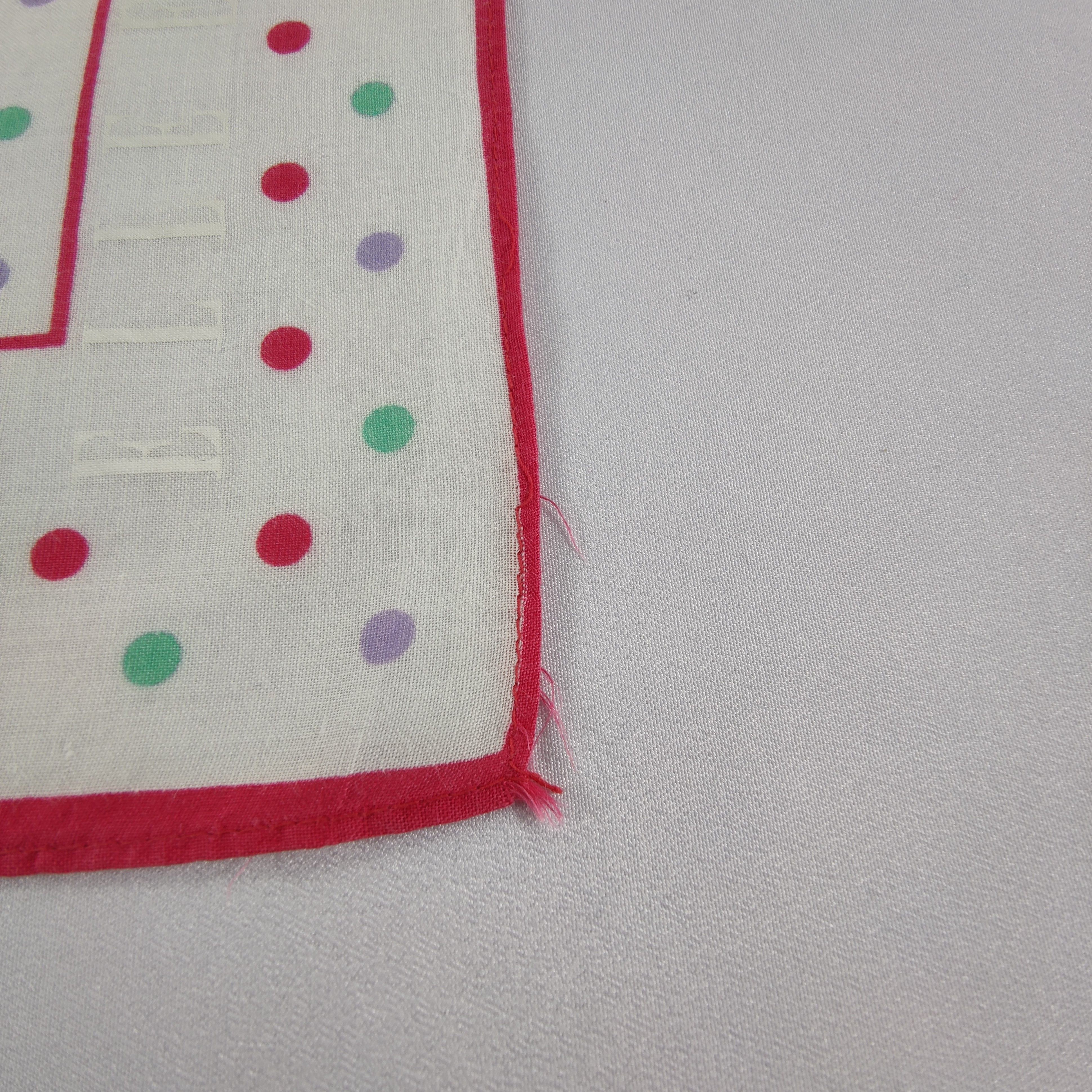 Vintage Elle Handkerchief/Neckerchief/Bandana Size ONE SIZE - 3 Thumbnail