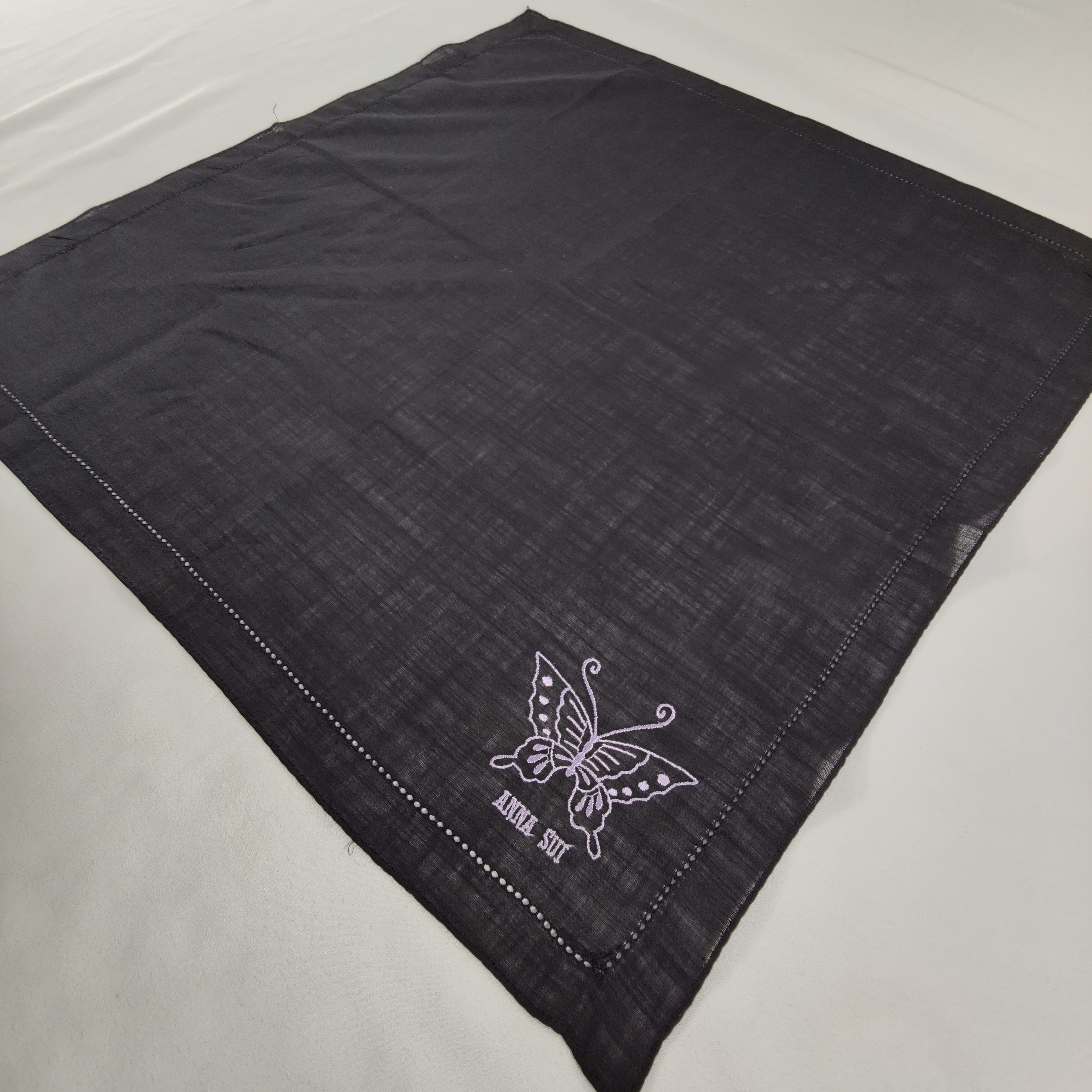 Anna Sui × Vintage Anna Sui Handkerchief/Neckerchief/Bandana HC328 Size ONE SIZE - 3 Thumbnail
