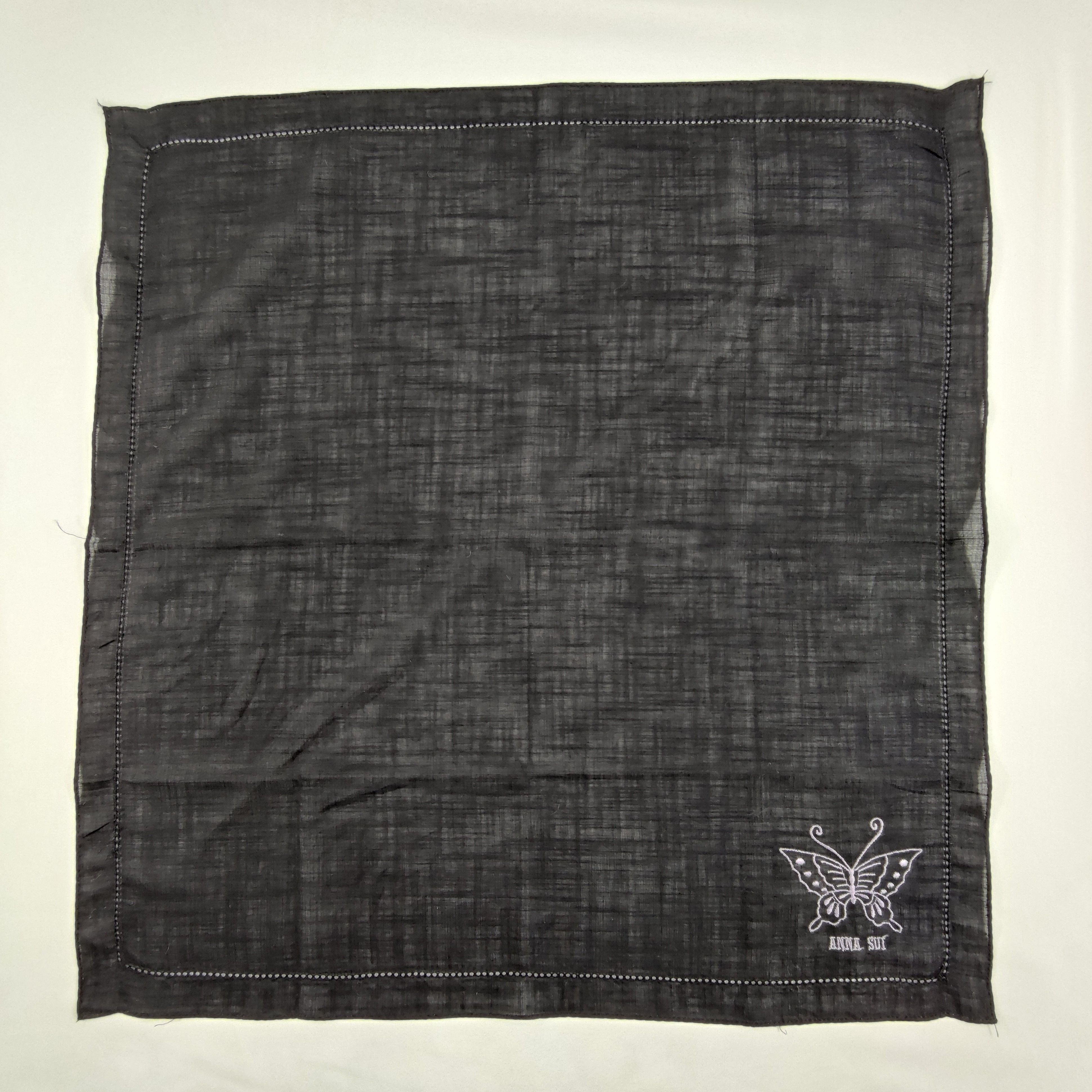 Anna Sui × Vintage Anna Sui Handkerchief/Neckerchief/Bandana HC328 Size ONE SIZE - 2 Thumbnail